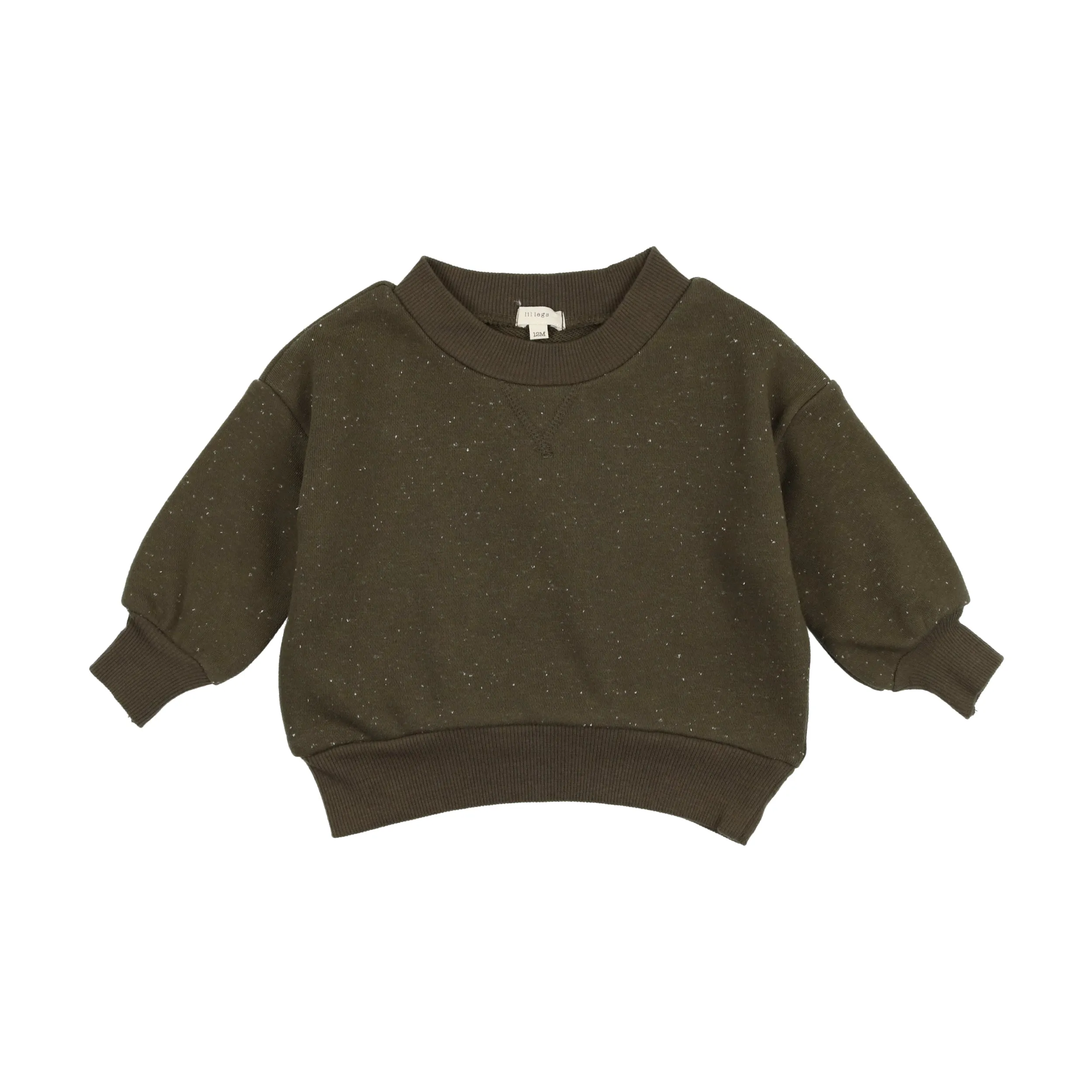 Lil Legs Boys Sweatshirt - Evergreen Speckle