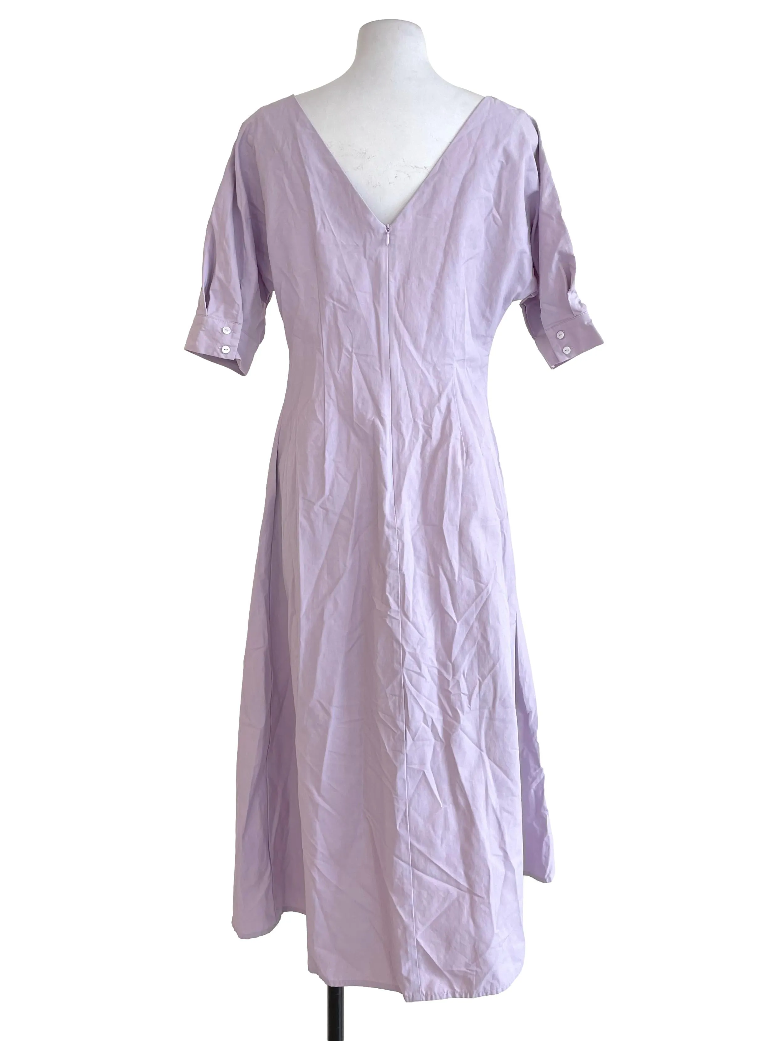 Lilac A-Line Dress OSN