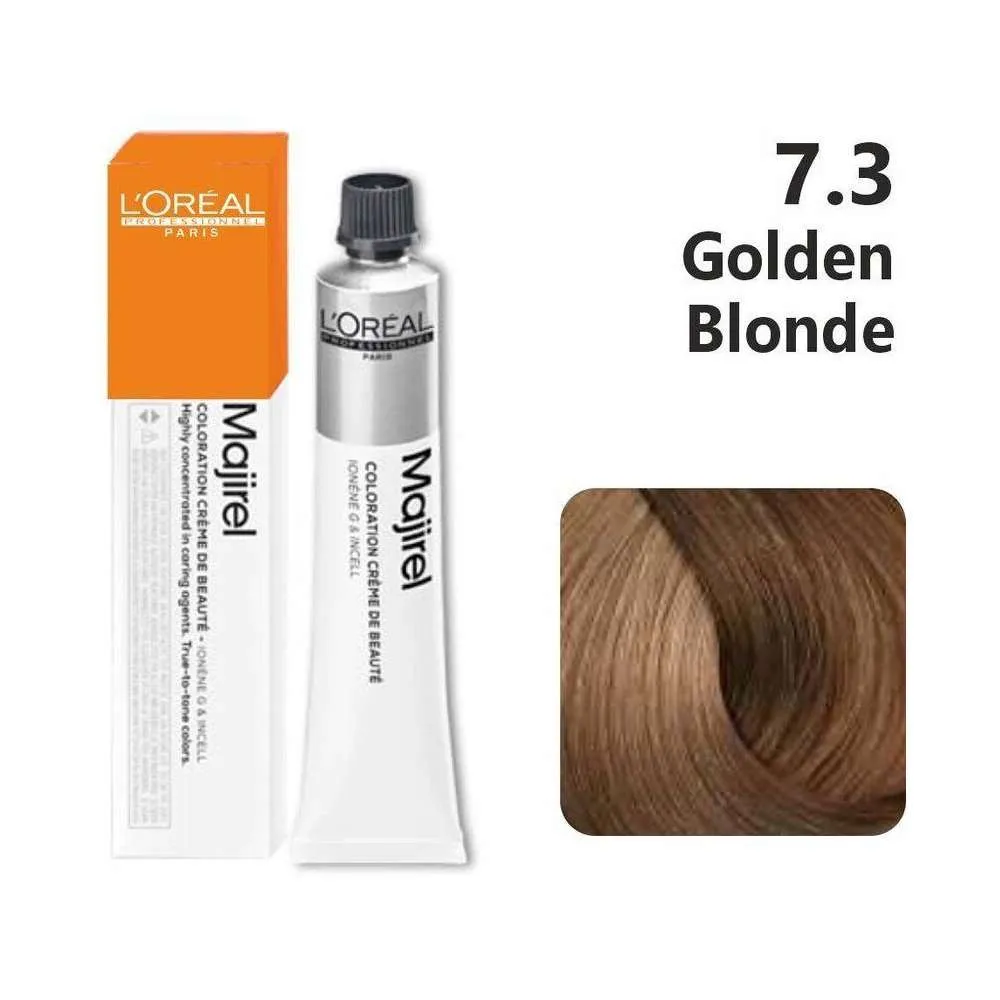 L'oreal Professionnel Paris Majirel - 7.3 (Golden Blonde)