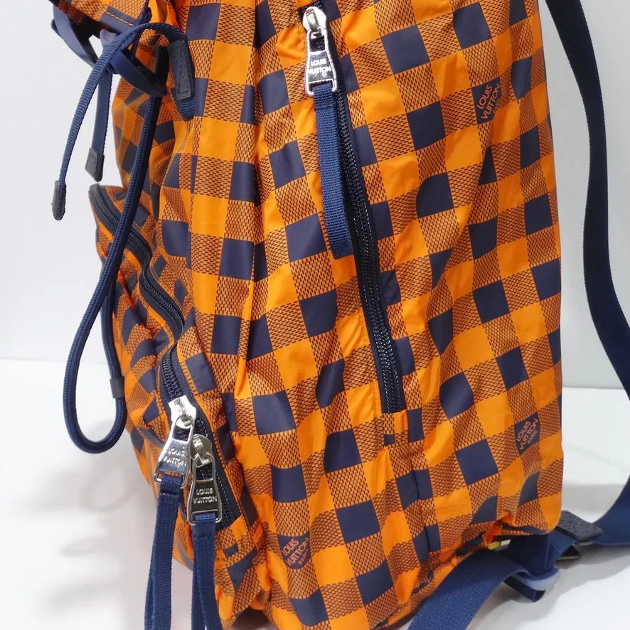Louis Vuitton 2012 Damier Masai Adventure Practical Backpack