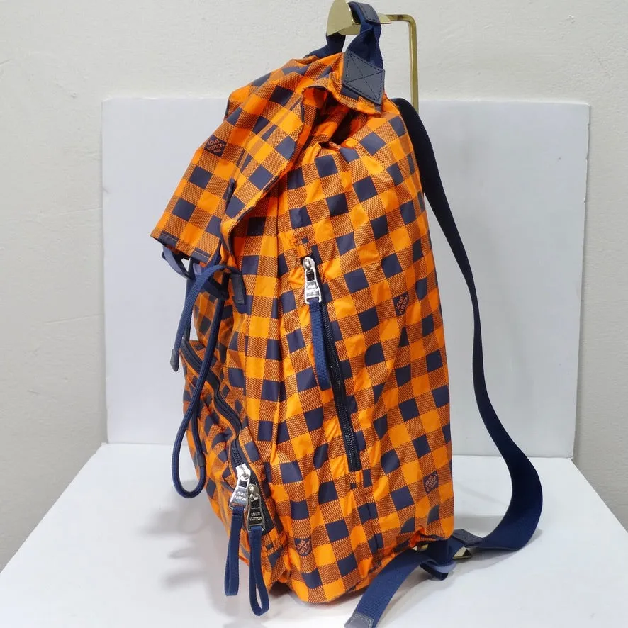 Louis Vuitton 2012 Damier Masai Adventure Practical Backpack