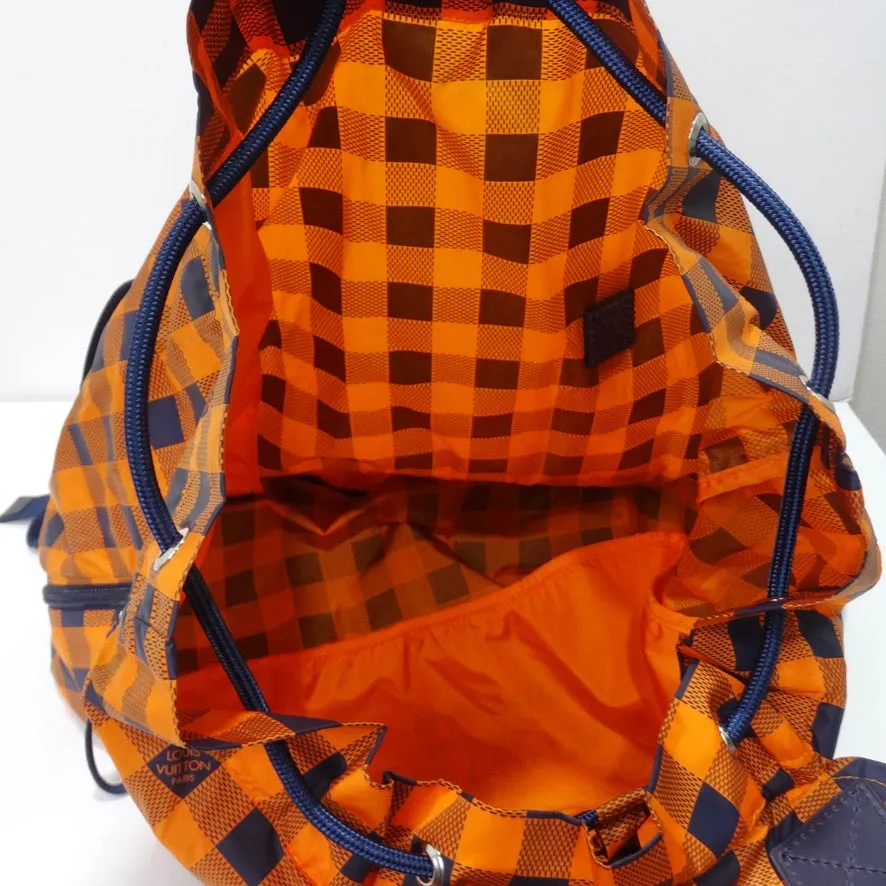 Louis Vuitton 2012 Damier Masai Adventure Practical Backpack