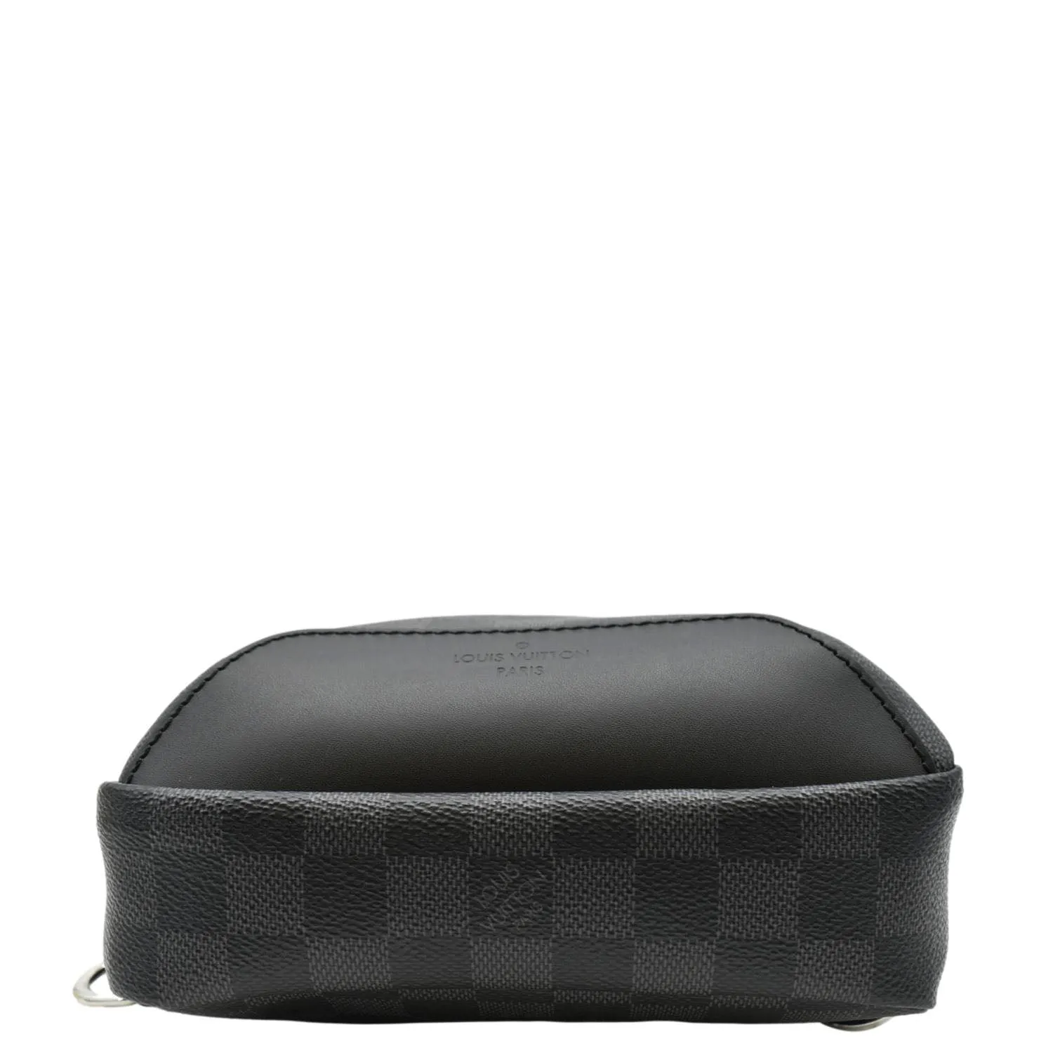 LOUIS VUITTON Avenue Sling Damier Graphite Backpack Bag Black