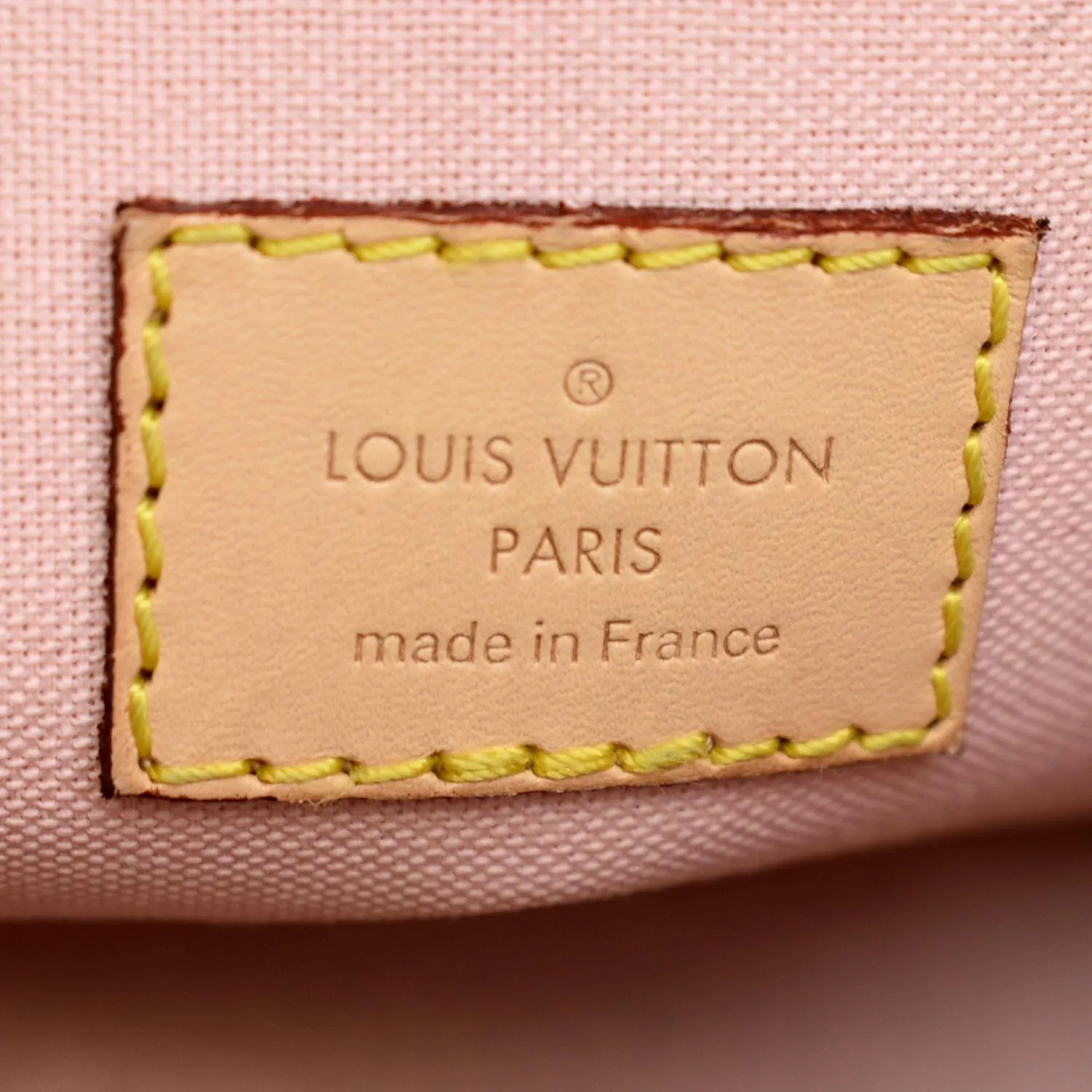 LOUIS VUITTON Croisette Damier Azur Satchel Crossbody Bag White