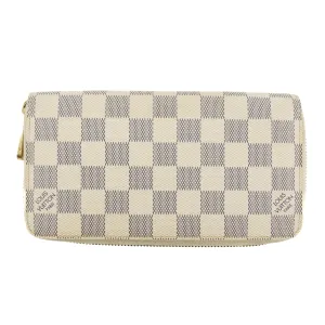 Louis Vuitton Damier Azur Zippy Wallet #3019