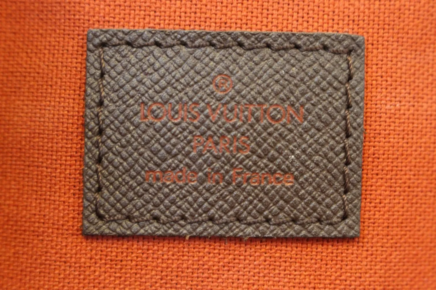 LOUIS VUITTON Damier Ebene Belem PM N51173 Satchel Bag