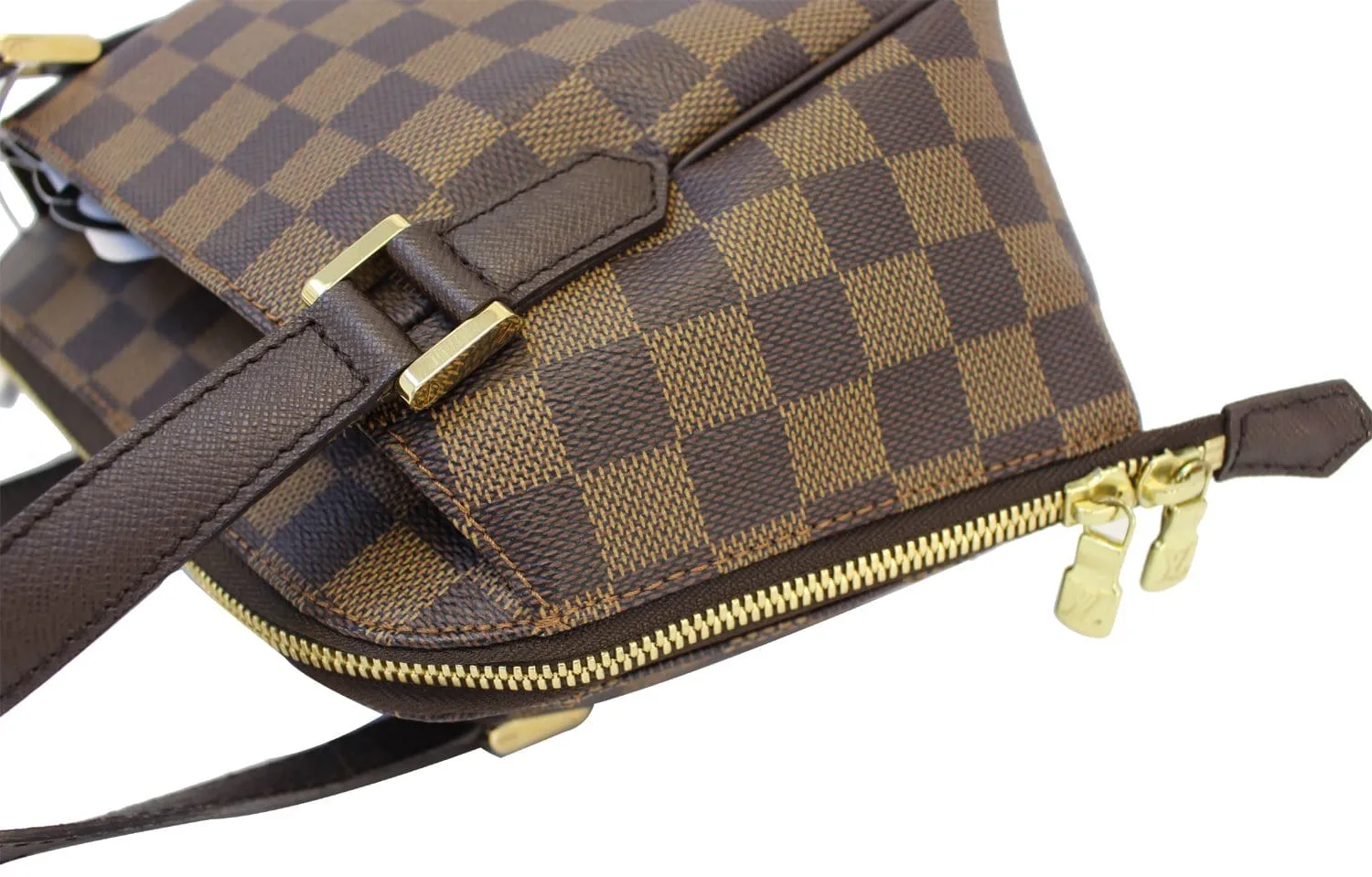 LOUIS VUITTON Damier Ebene Belem PM N51173 Satchel Bag