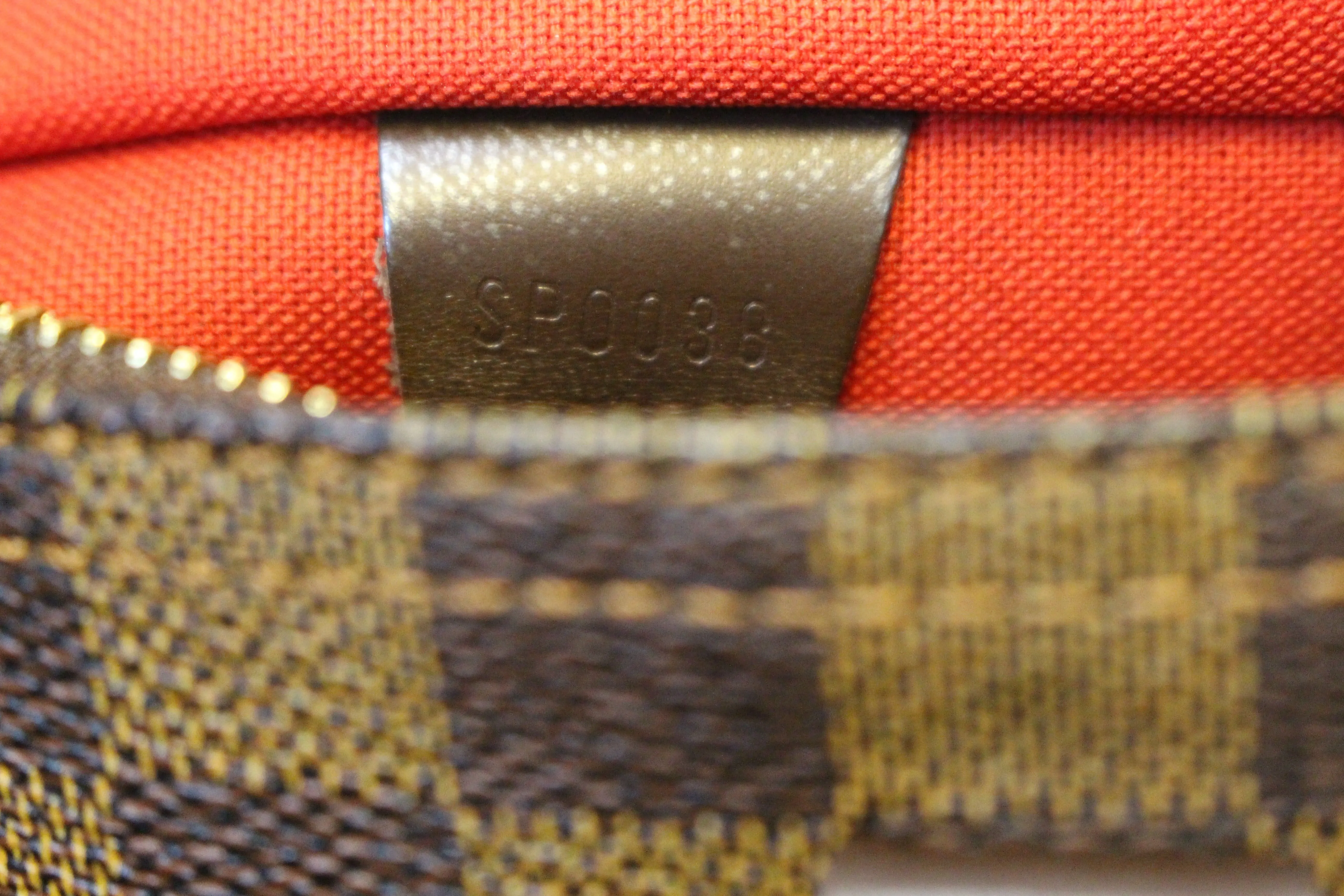 LOUIS VUITTON Damier Ebene Speedy 25 Satchel Brown Bag