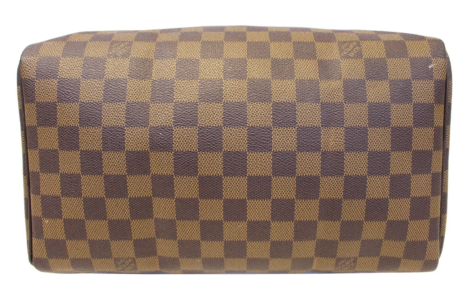 LOUIS VUITTON Damier Ebene Speedy 30 Brown Satchel Bag