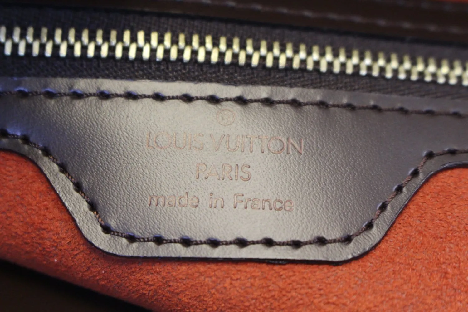 LOUIS VUITTON Damier Ebene Venice Sac-Plat Tote Bag
