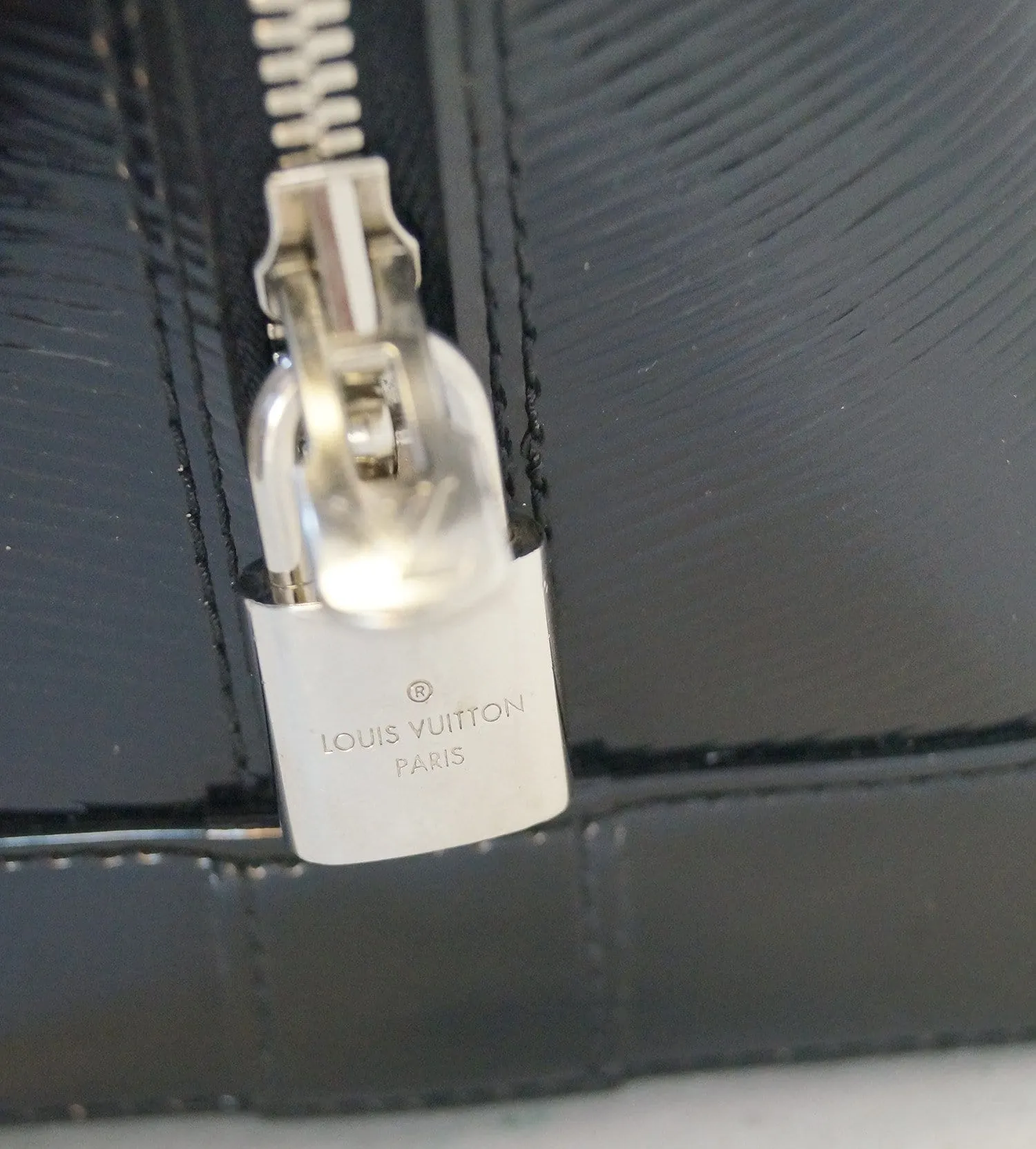 LOUIS VUITTON Electric Epi Leather Alma GM Satchel Bag