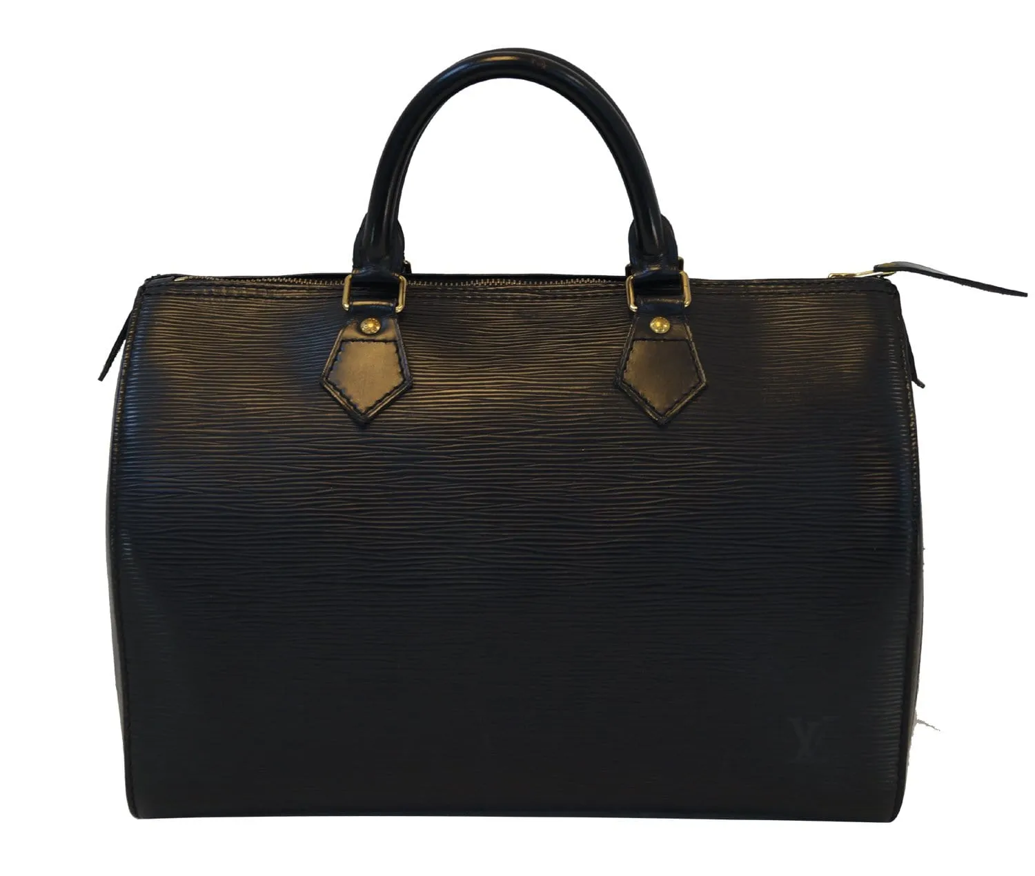 LOUIS VUITTON Epi Leather Black Speedy 30 HandBag