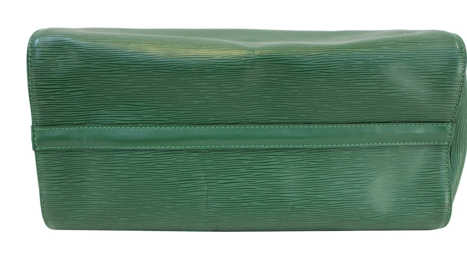 LOUIS VUITTON Epi Leather Green Speedy 35 Satchel Bag