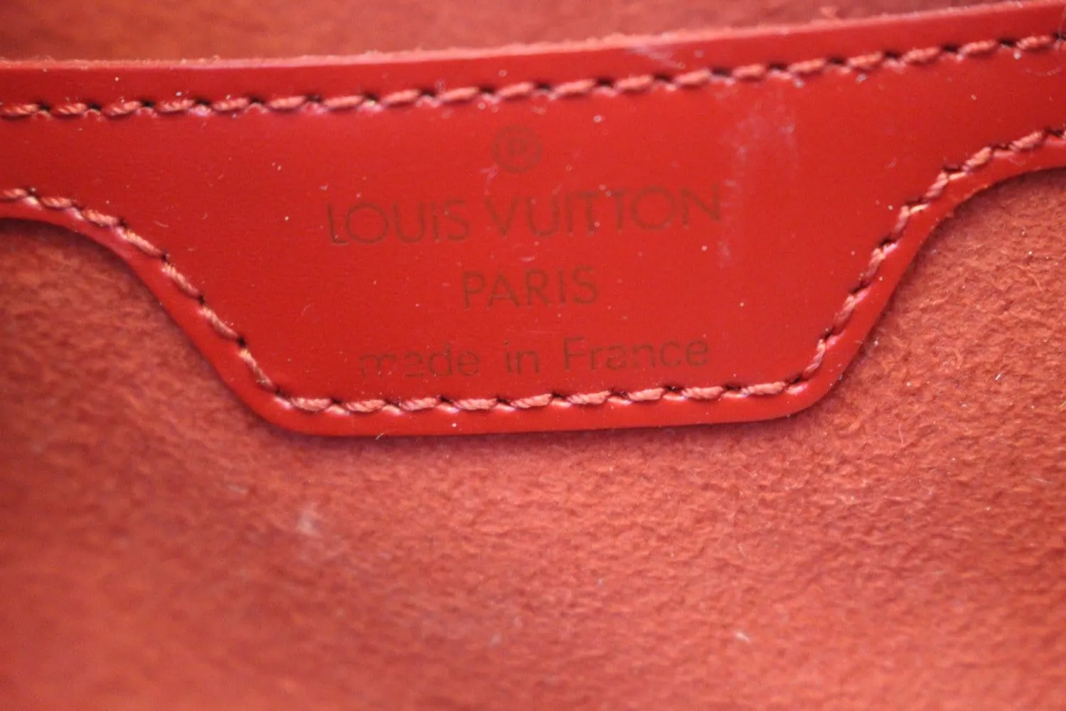LOUIS VUITTON Epi Leather Red Papillon 26 Bag