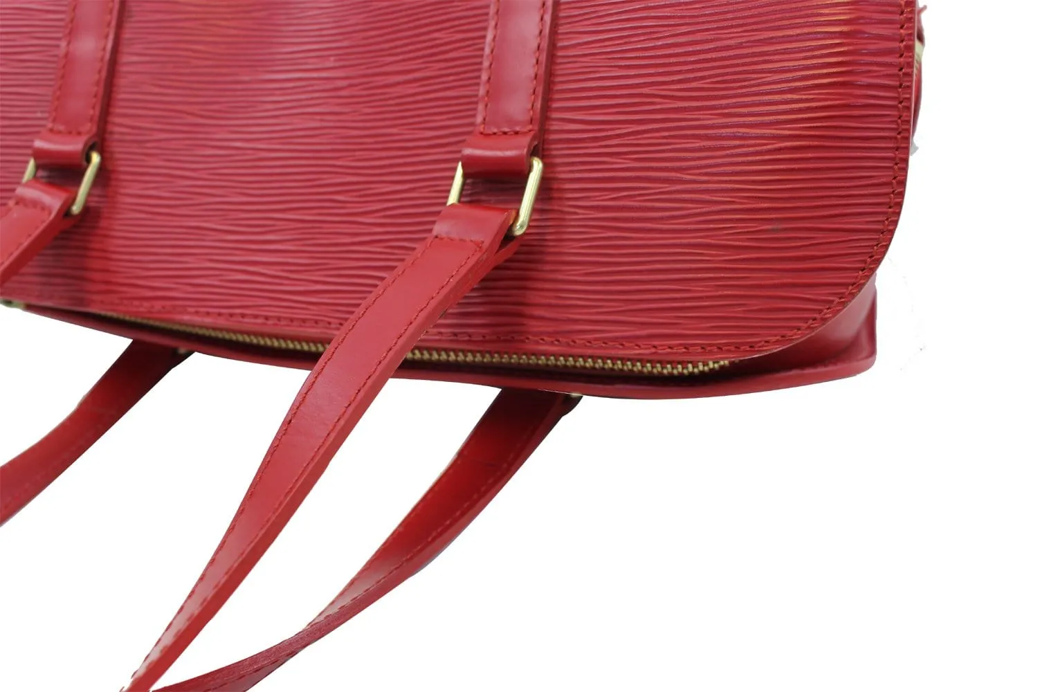 LOUIS VUITTON Epi Leather Red Papillon 26 Bag