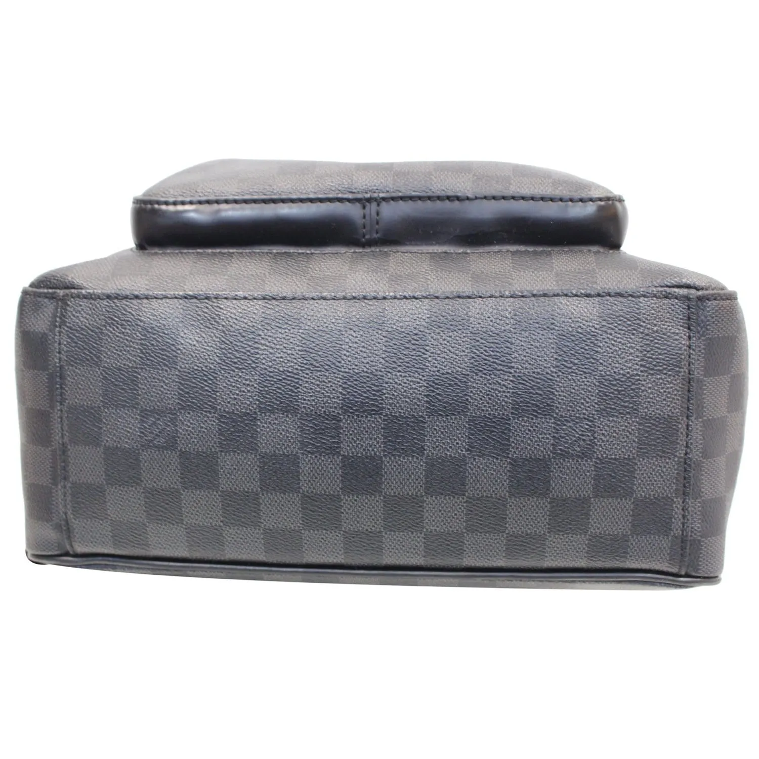 LOUIS VUITTON Josh Damier Graphite Backpack Bag Black