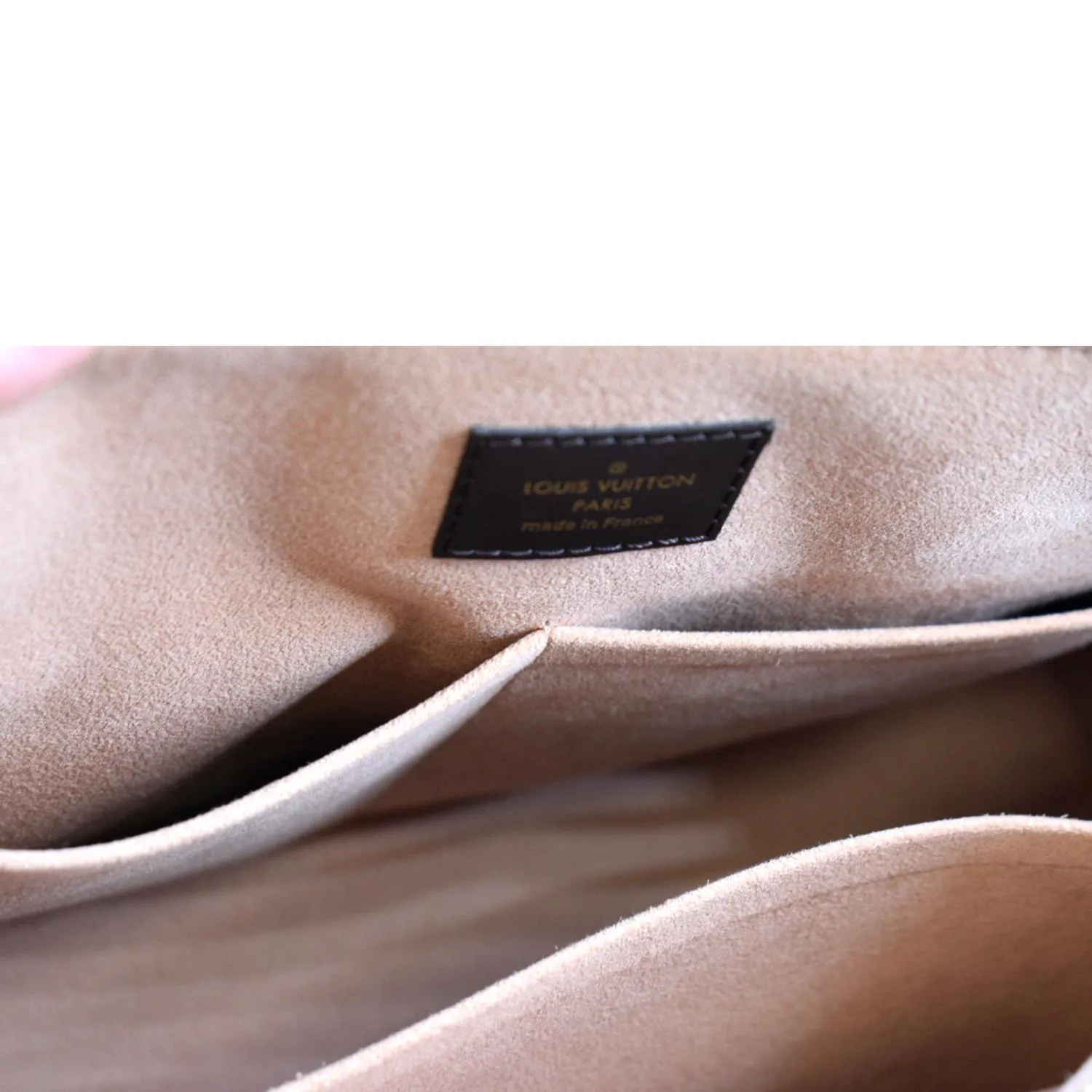 LOUIS VUITTON Kensington Bowling Damier Ebene Satchel Bag Brown