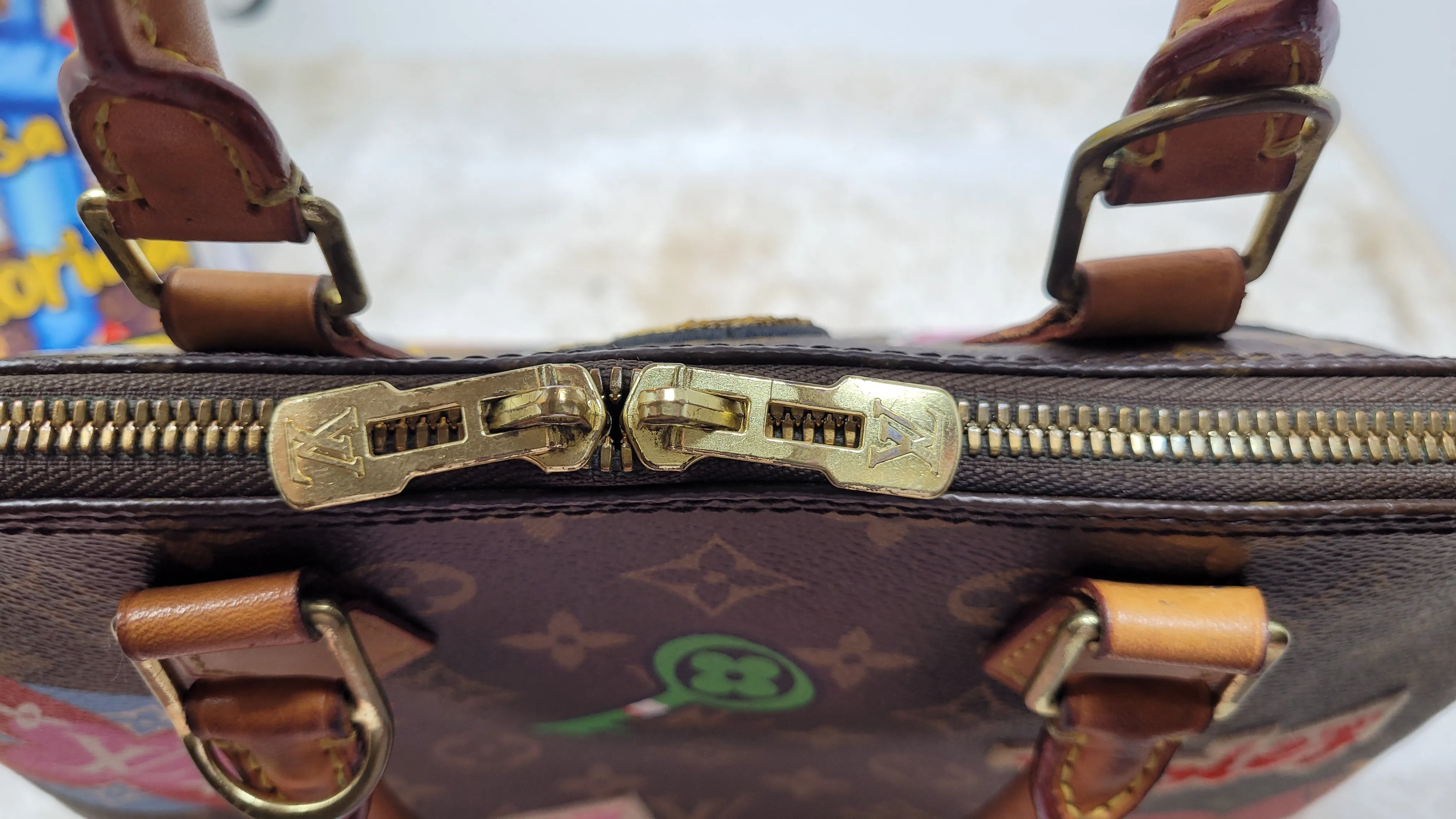 LOUIS VUITTON LIMITED EDITION STICKERS ALMA PM