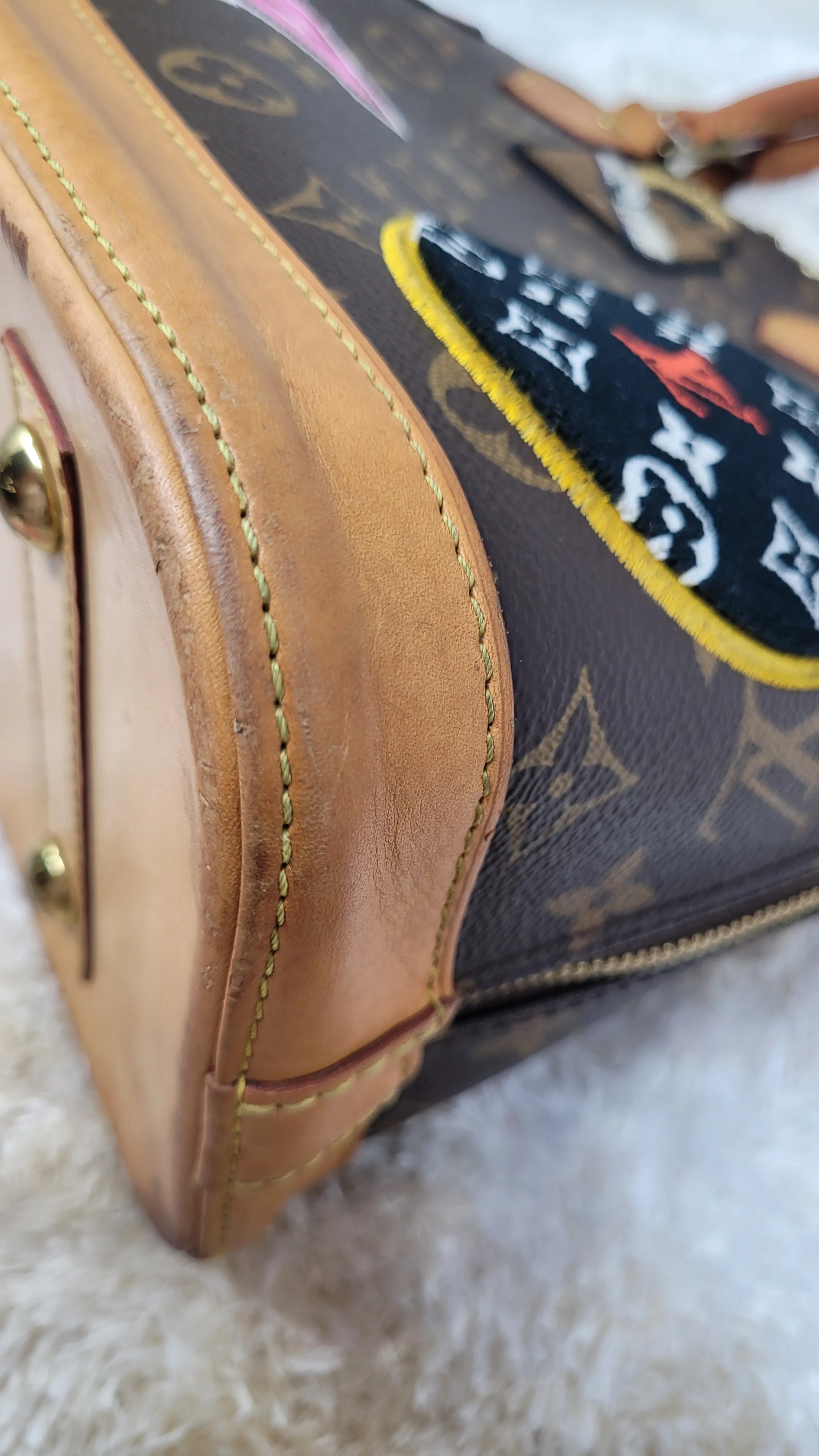 LOUIS VUITTON LIMITED EDITION STICKERS ALMA PM