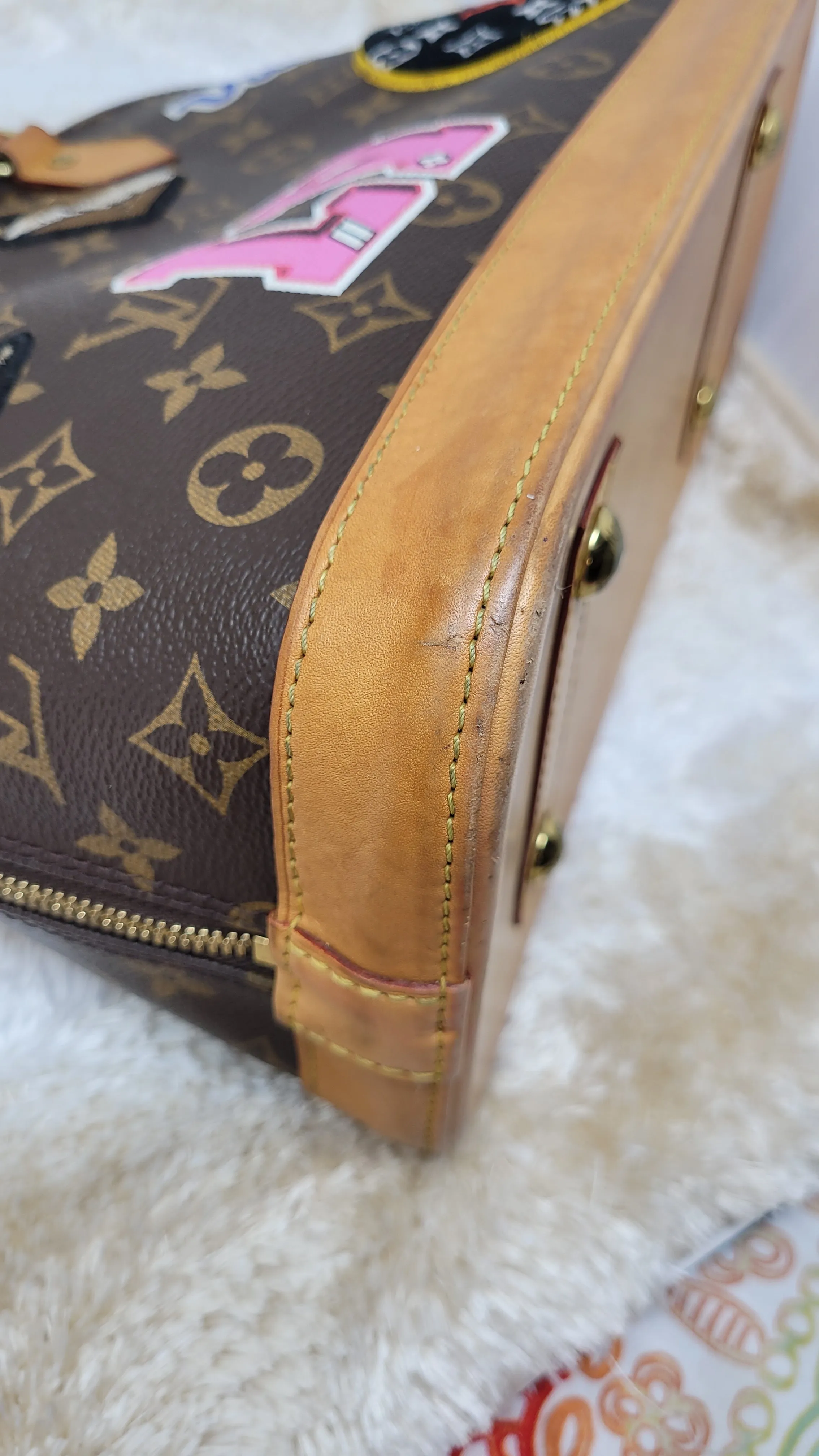 LOUIS VUITTON LIMITED EDITION STICKERS ALMA PM