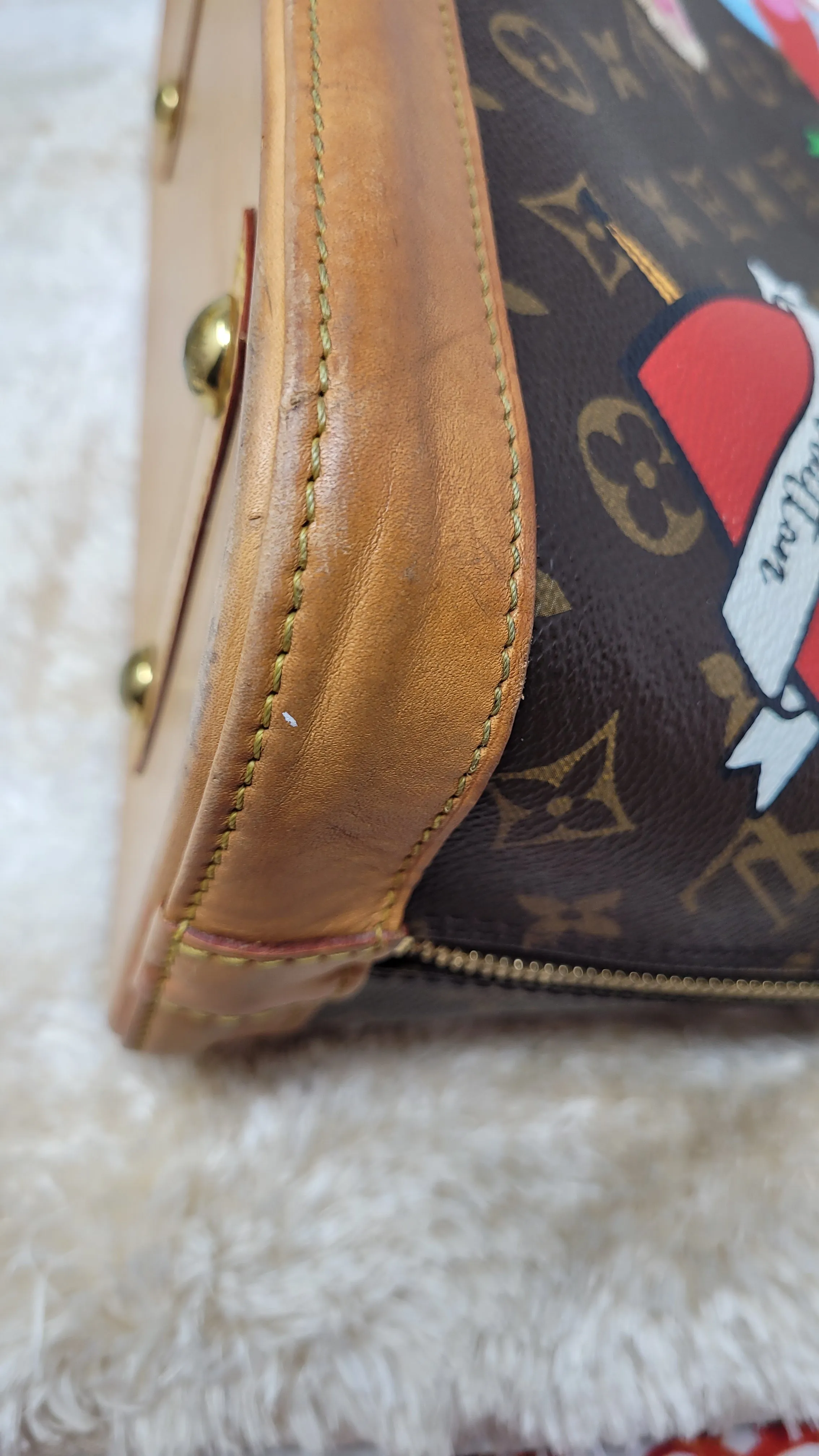 LOUIS VUITTON LIMITED EDITION STICKERS ALMA PM