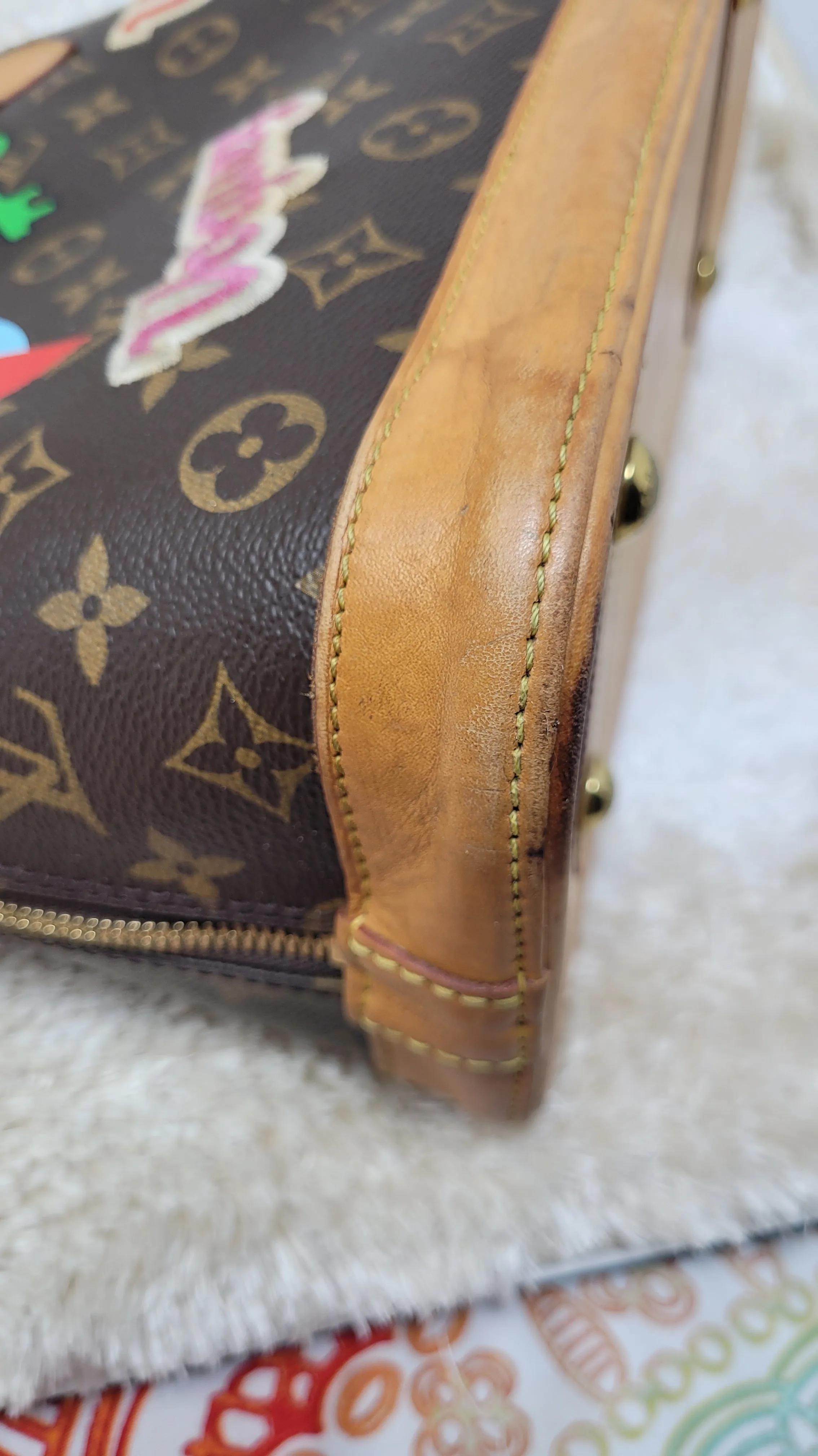 LOUIS VUITTON LIMITED EDITION STICKERS ALMA PM