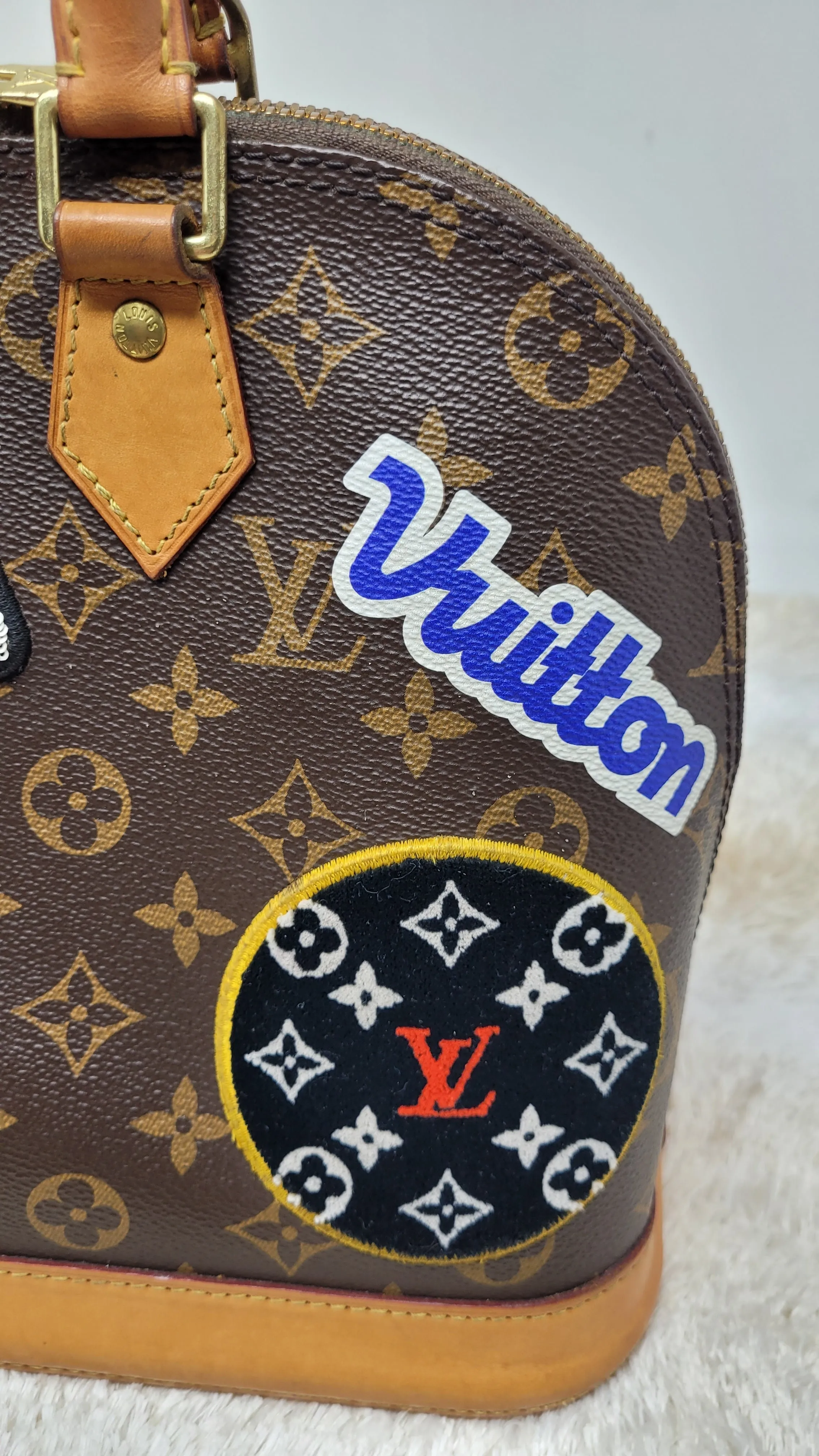 LOUIS VUITTON LIMITED EDITION STICKERS ALMA PM