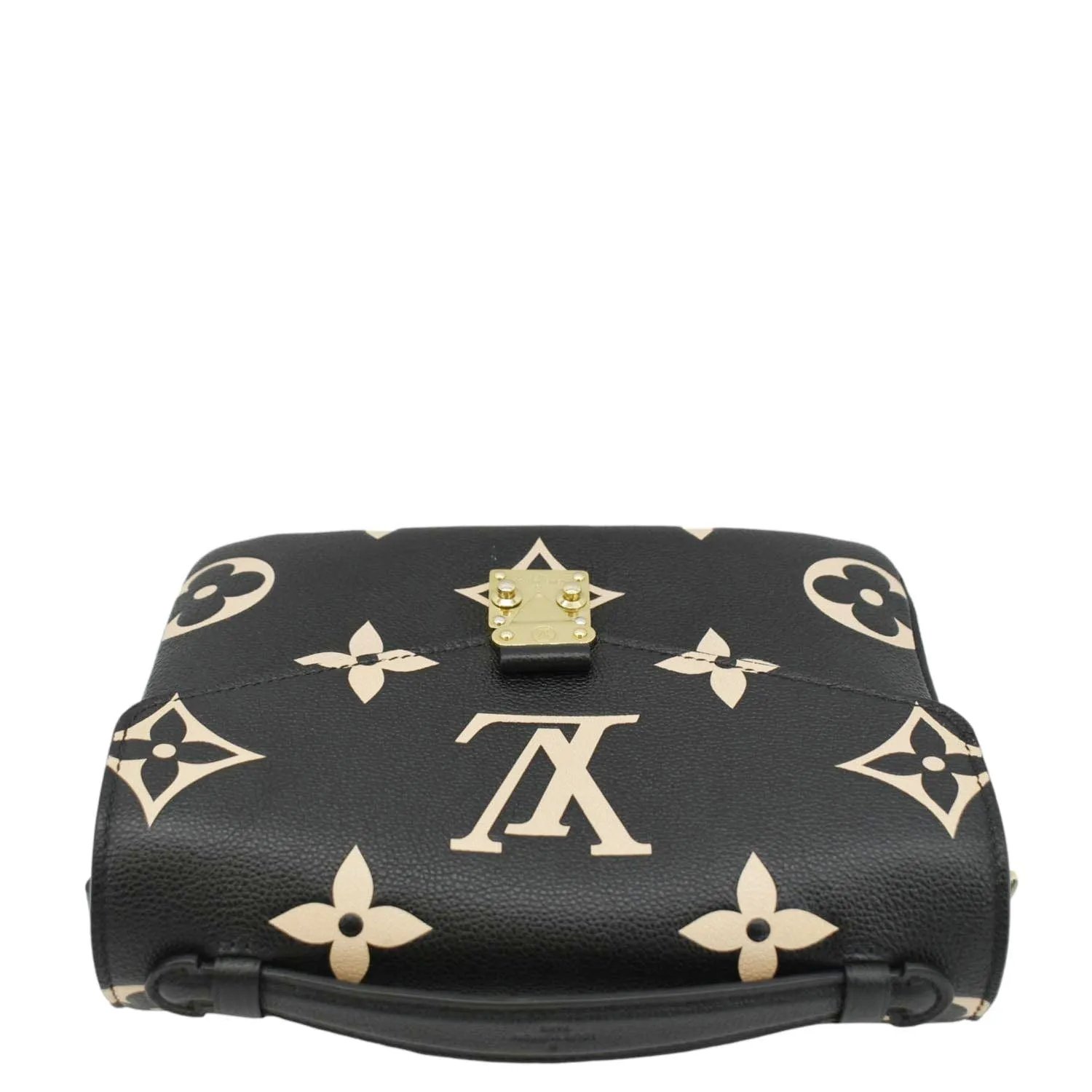 LOUIS VUITTON Metis Pochette Empreinte Leather Crossbody Bag Bicolor