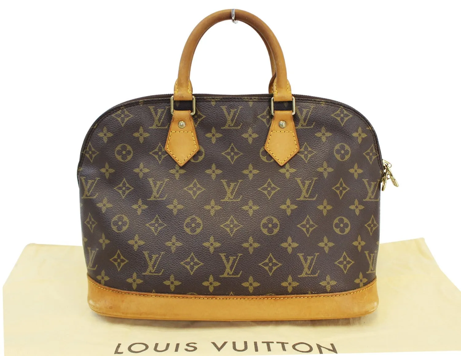 LOUIS VUITTON Monogram Canvas Alma PM Satchel Bag