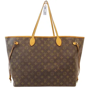 LOUIS VUITTON Monogram Canvas Neverfull GM Tote Bag