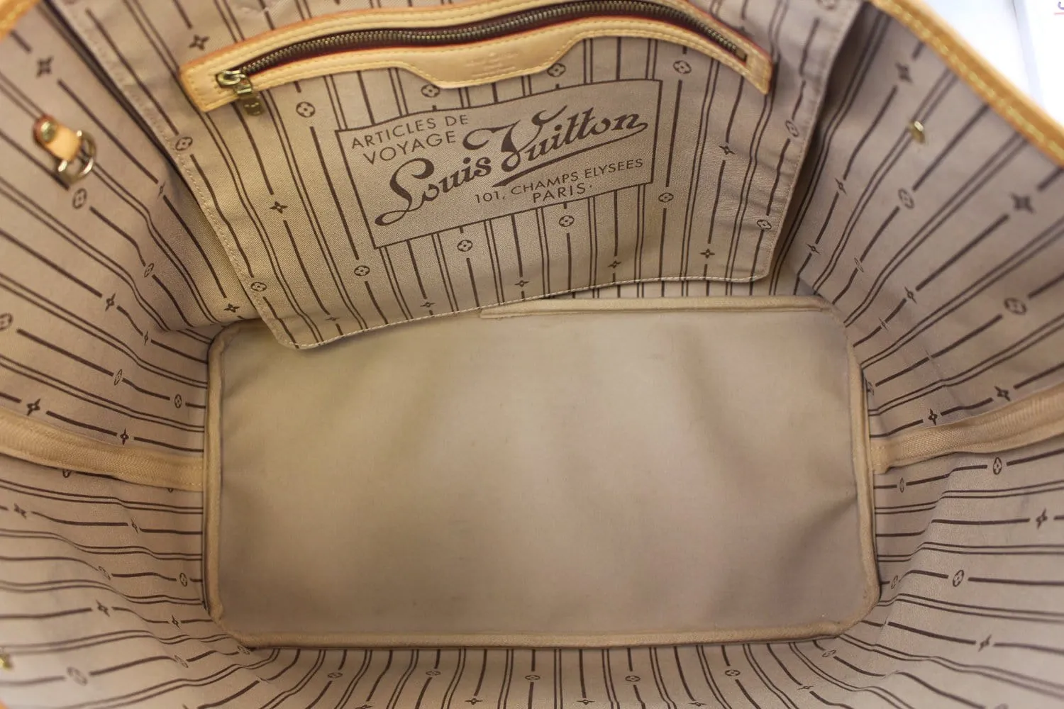 LOUIS VUITTON Monogram Canvas Neverfull GM Tote Bag