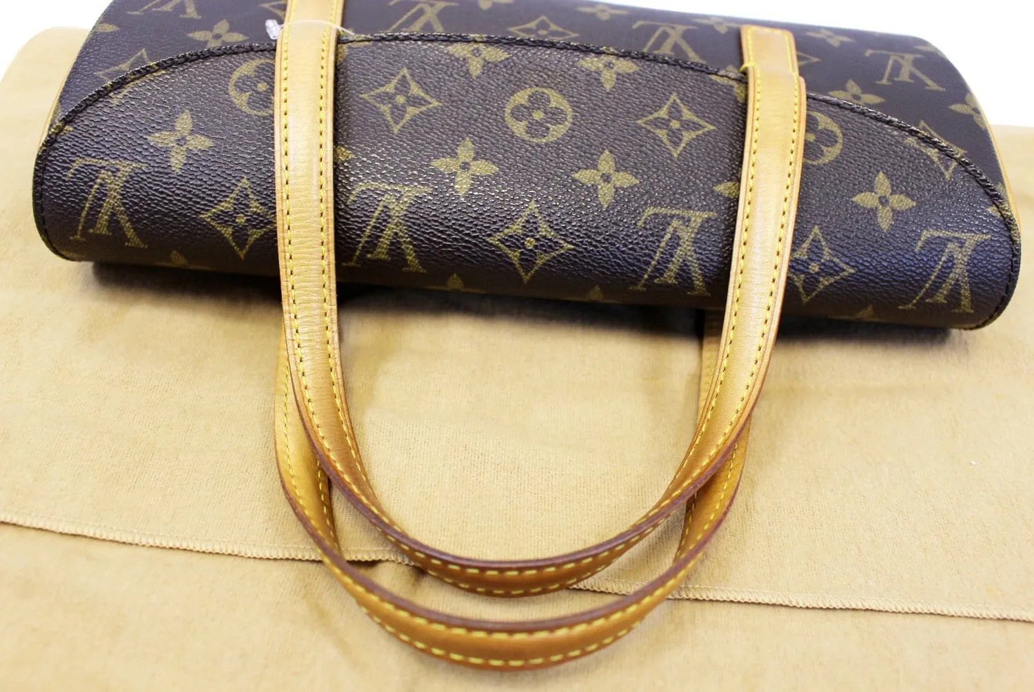 LOUIS VUITTON Monogram Canvas Sonatine Satchel Bag