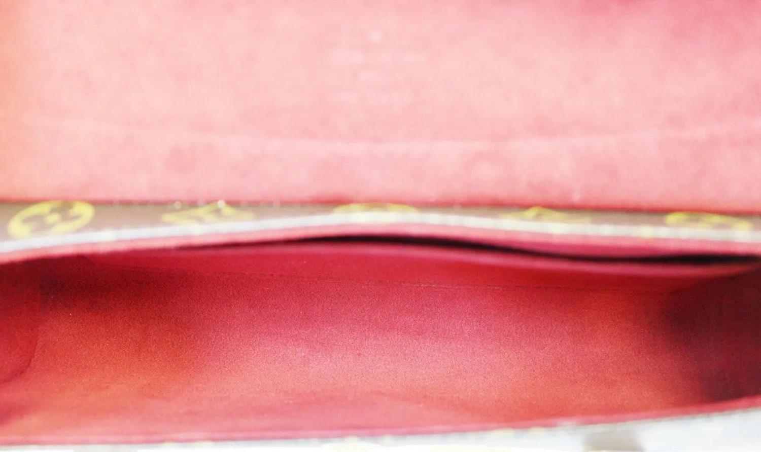LOUIS VUITTON Monogram Canvas Sonatine Satchel Bag