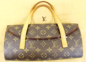 LOUIS VUITTON Monogram Canvas Sonatine Satchel Bag