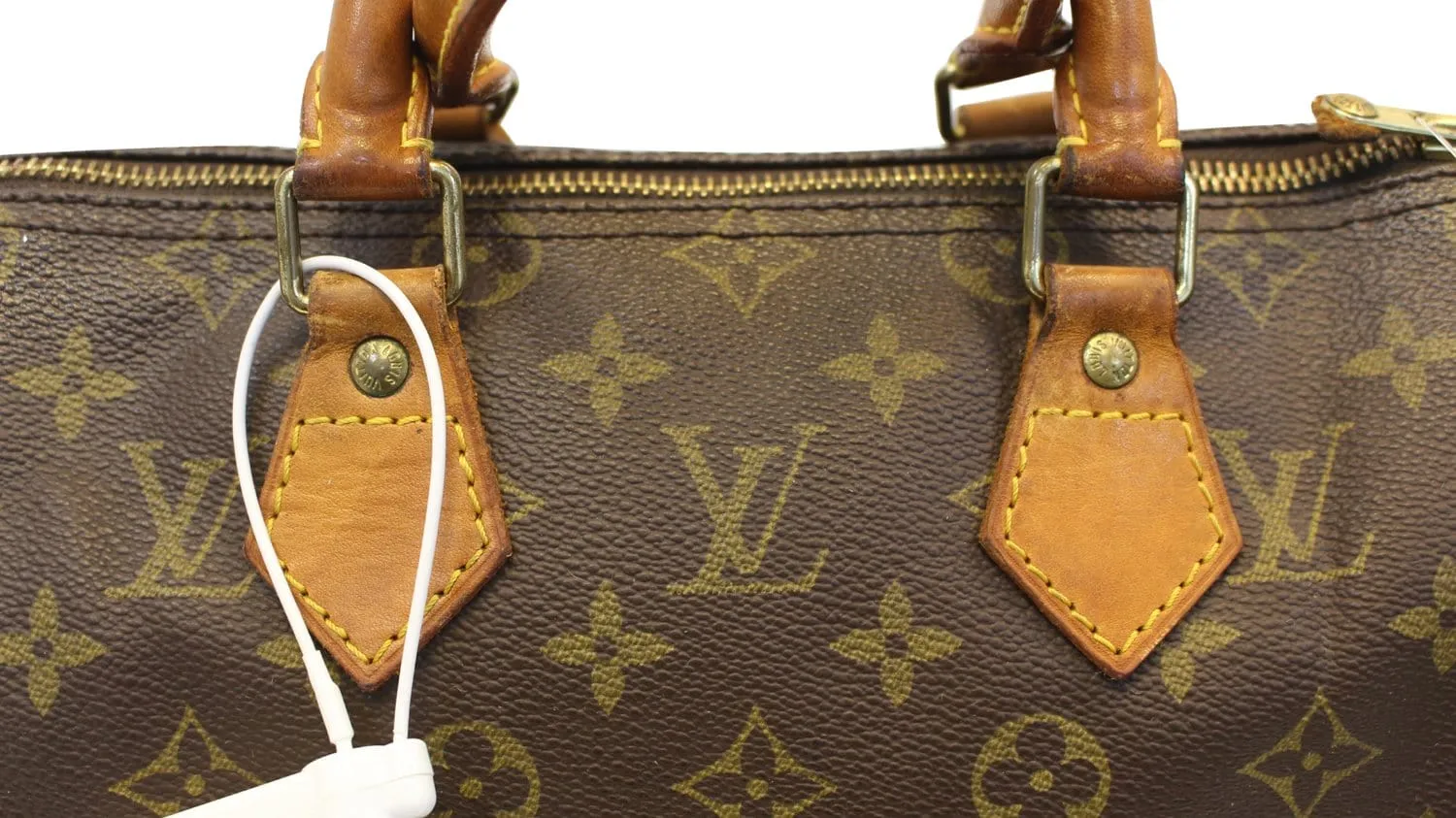 LOUIS VUITTON Monogram Canvas Speedy 25 Satchel Bag