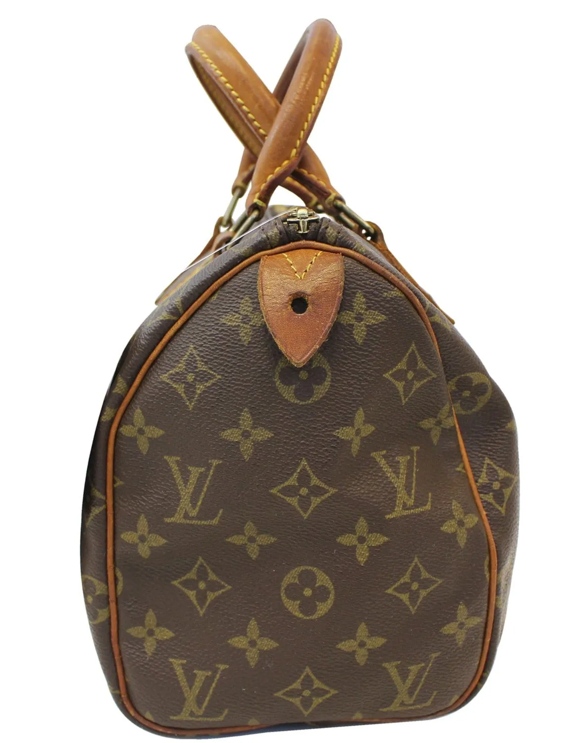 LOUIS VUITTON Monogram Canvas Speedy 25 Satchel Bag