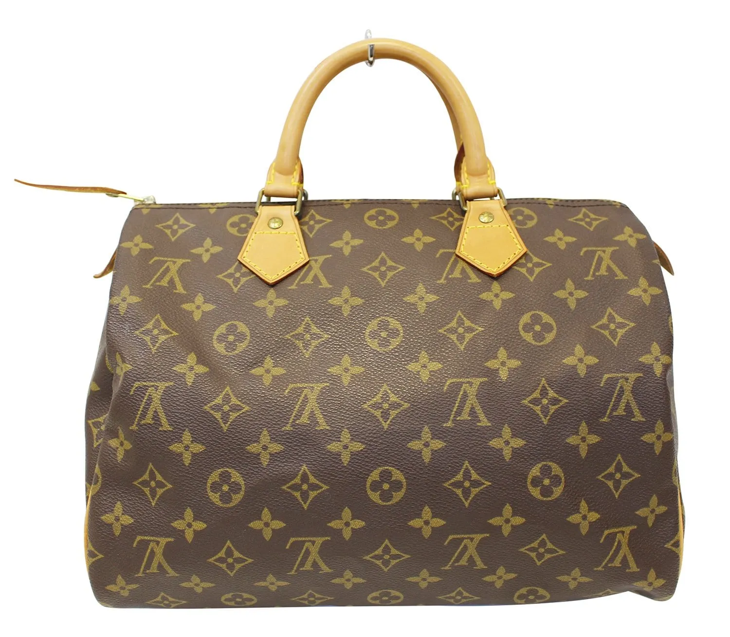 LOUIS VUITTON Monogram Canvas Speedy 30 Brown Satchel Bag