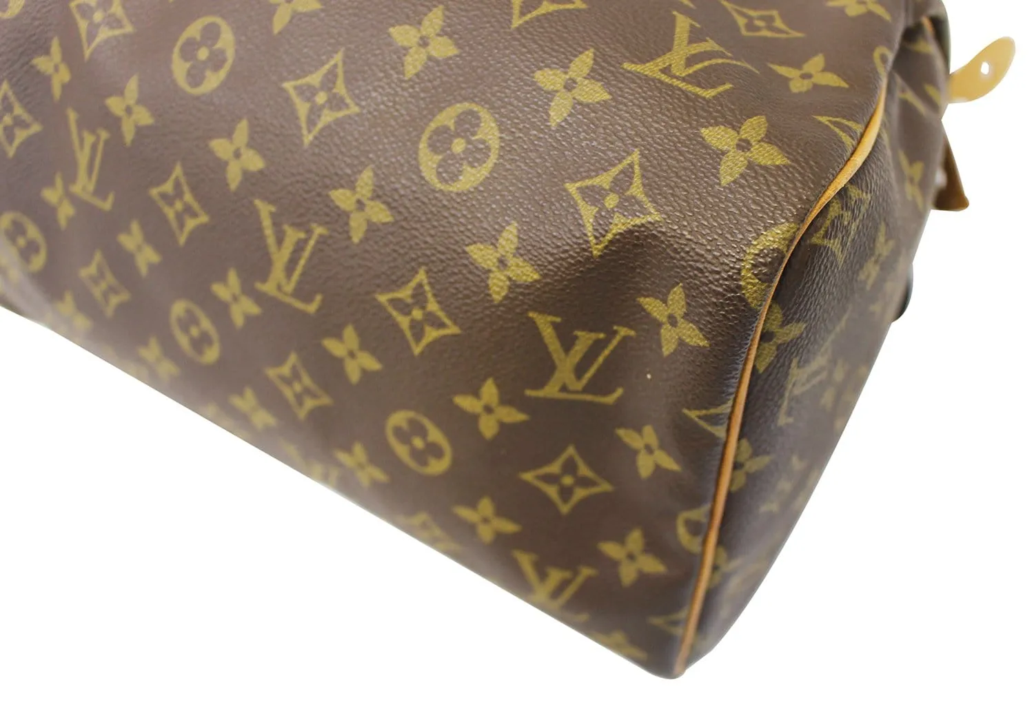 LOUIS VUITTON Monogram Canvas Speedy 30 Brown Satchel Bag