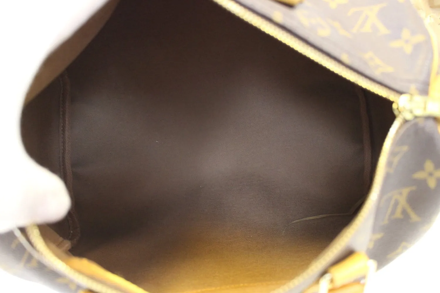 LOUIS VUITTON Monogram Canvas Speedy 30 Satchel Bag