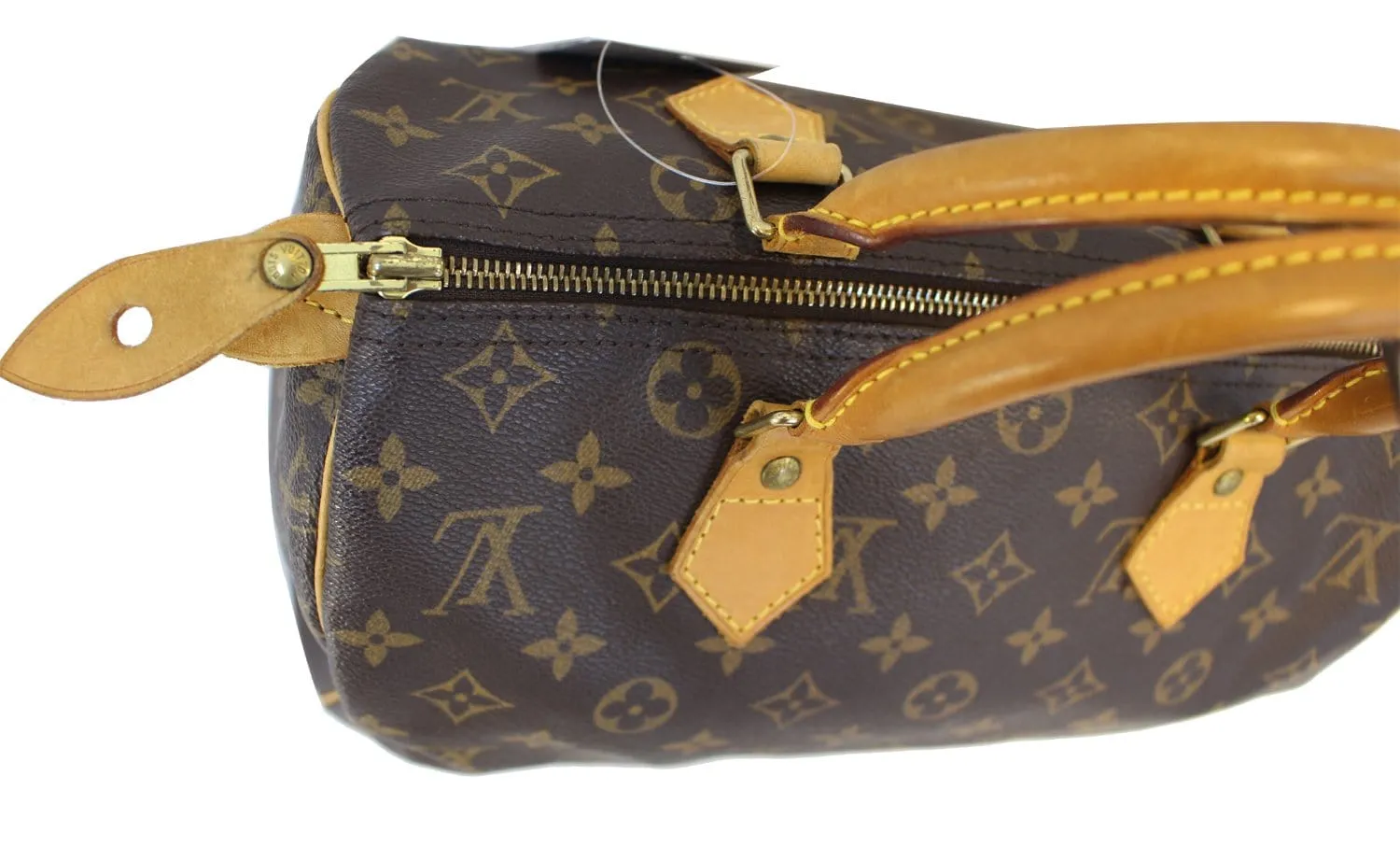 LOUIS VUITTON Monogram Canvas Speedy 30 Satchel Bag