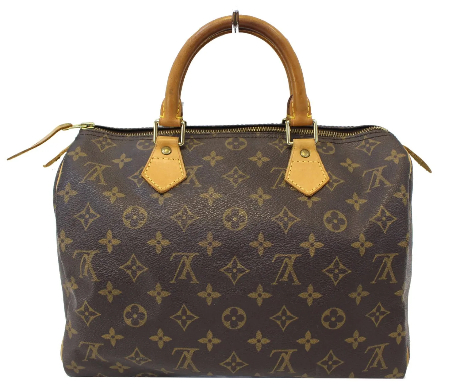 LOUIS VUITTON Monogram Canvas Speedy 30 Satchel Bag