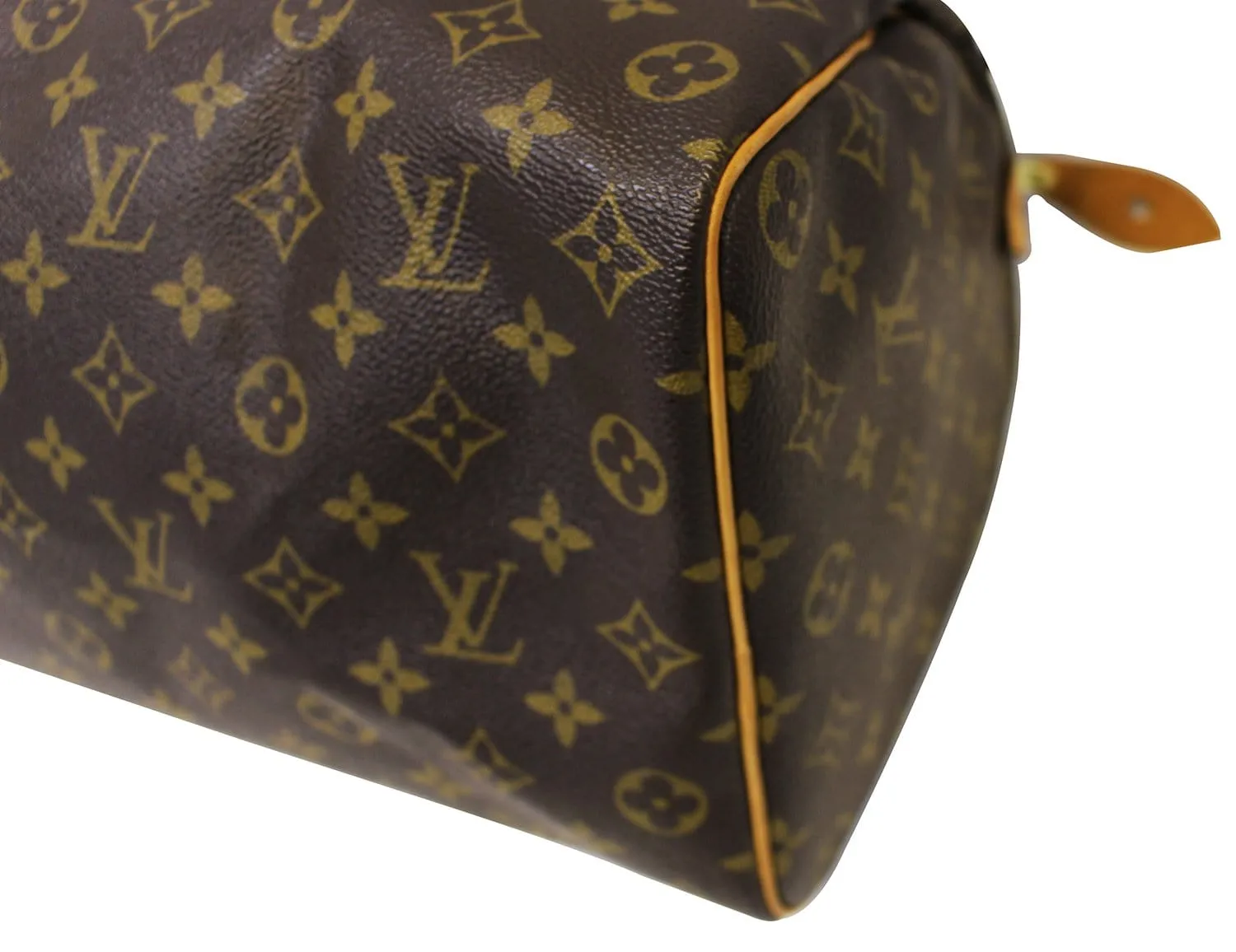 LOUIS VUITTON Monogram Canvas Speedy 35 Satchel Bag