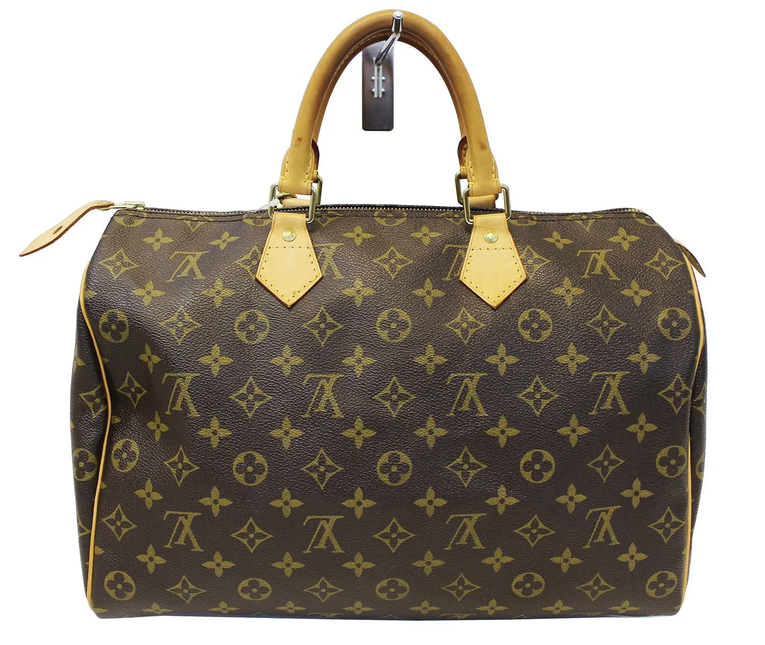LOUIS VUITTON Monogram Canvas Speedy 35 Satchel Bag