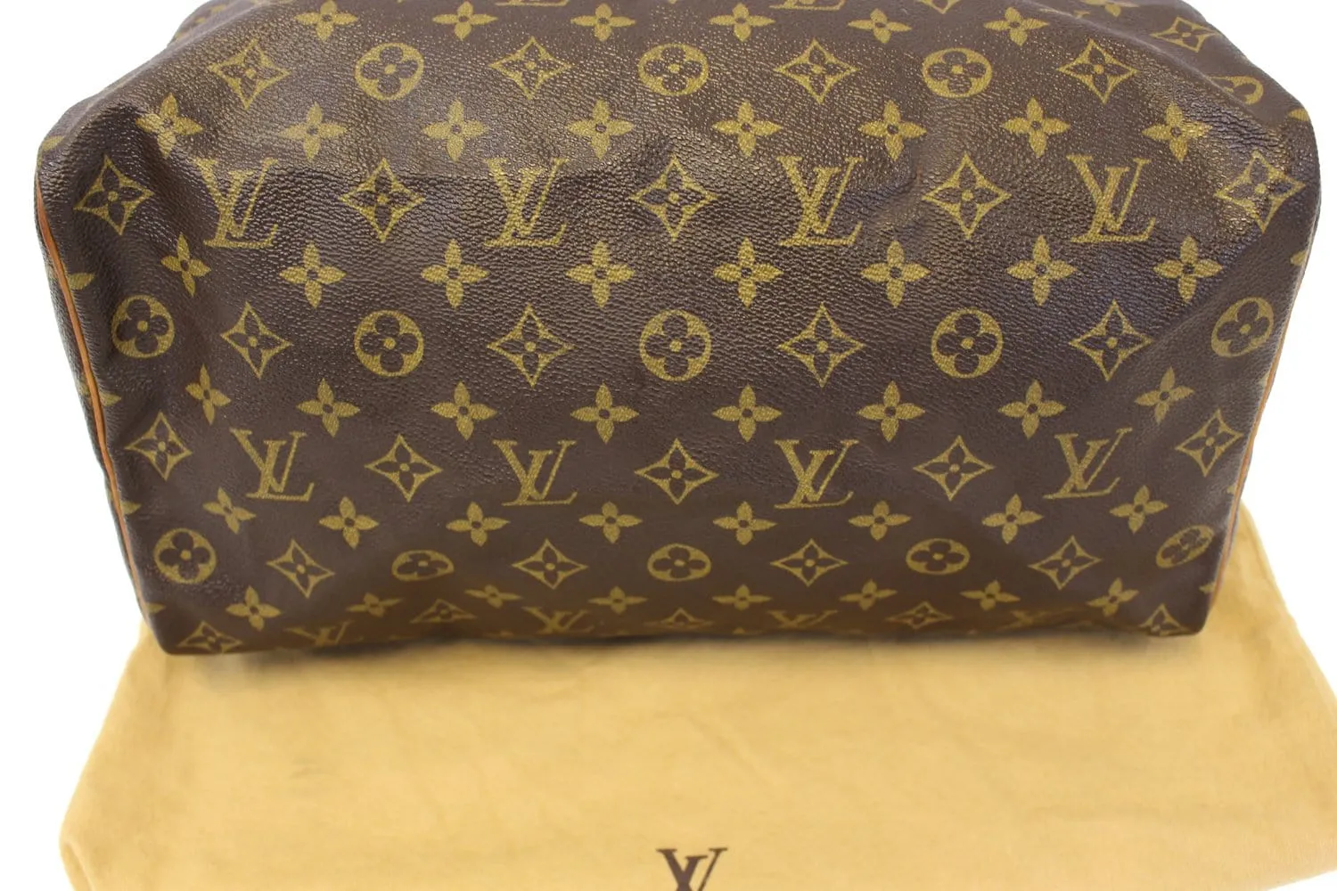 LOUIS VUITTON Monogram Canvas Speedy 35 Satchel Bag