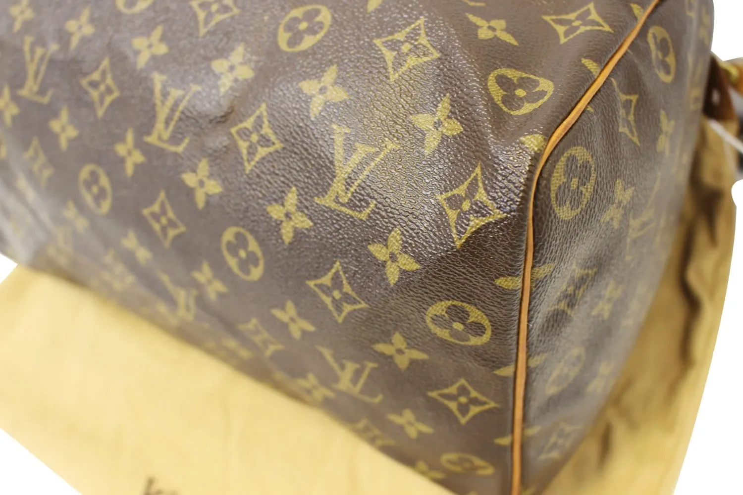 LOUIS VUITTON Monogram Canvas Speedy 35 Satchel Bag