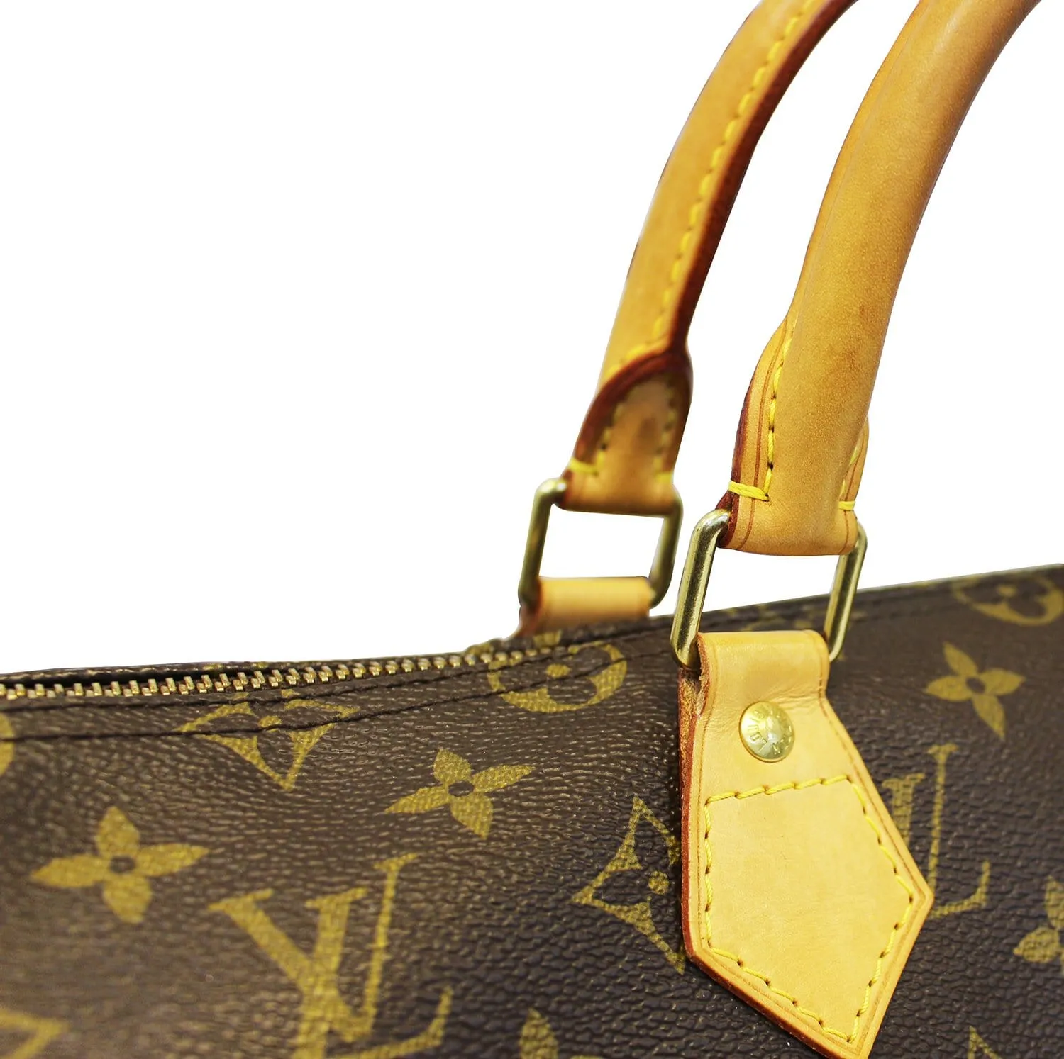 LOUIS VUITTON Monogram Canvas Speedy 35 Satchel Bag