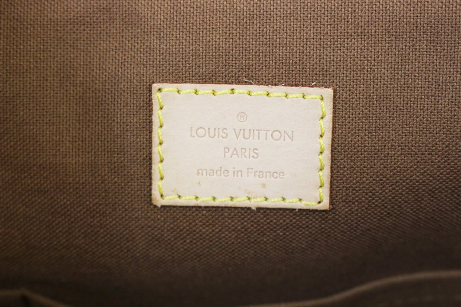 LOUIS VUITTON Monogram Canvas Tivoli GM Brown Satchel Bag