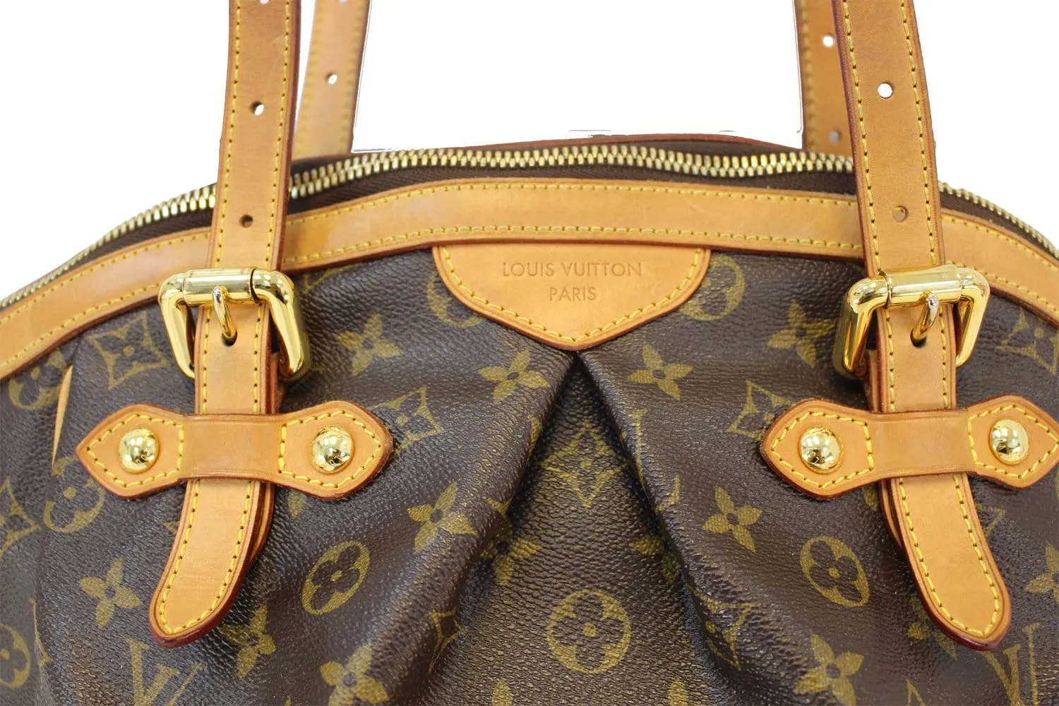 LOUIS VUITTON Monogram Canvas Tivoli GM Satchel Bag