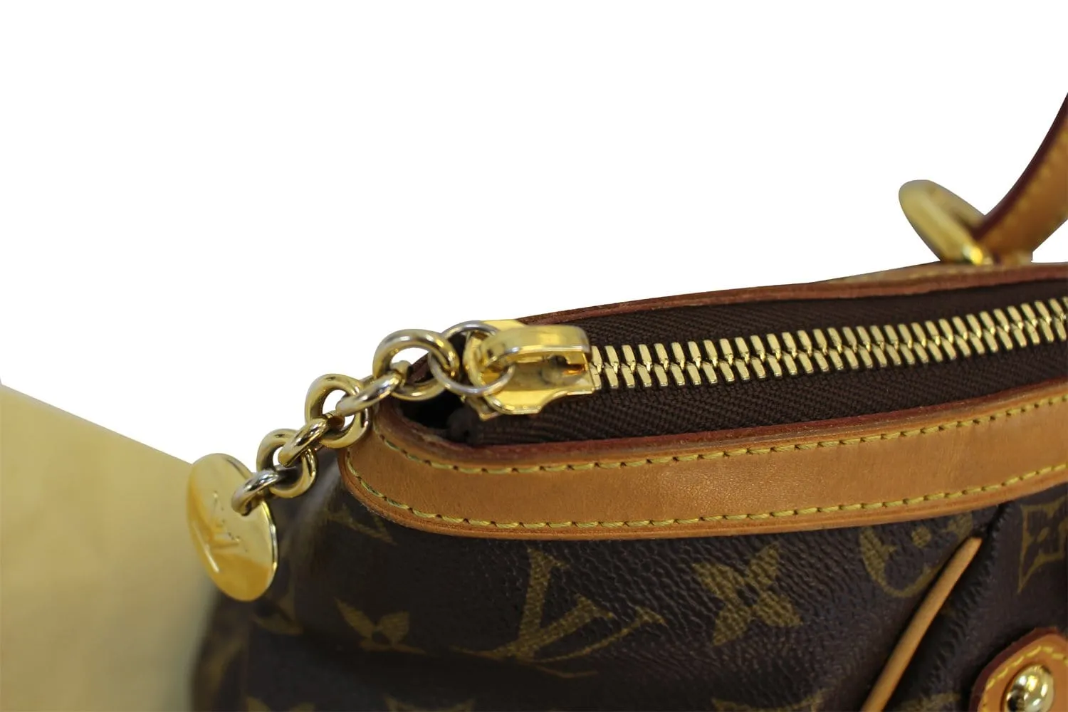 LOUIS VUITTON Monogram Canvas Tivoli GM Satchel Bag