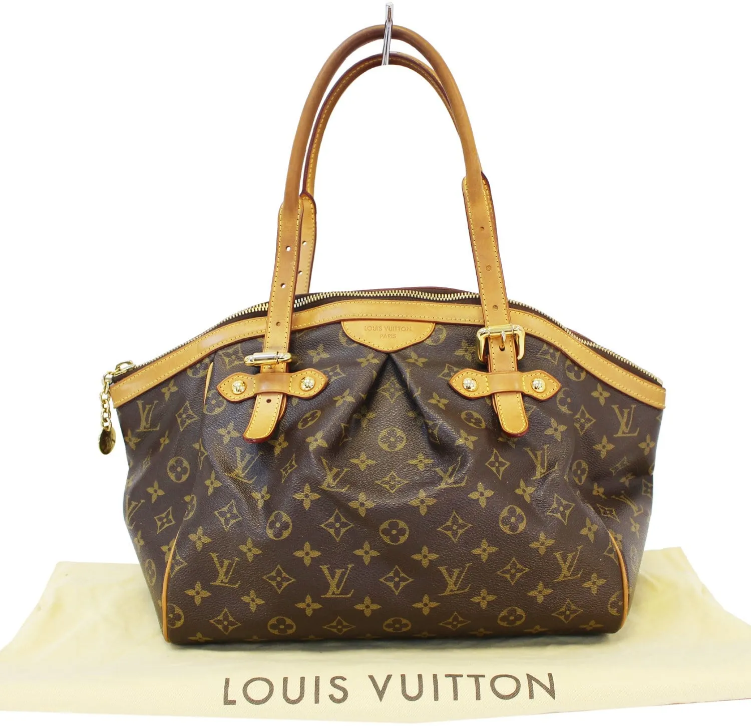 LOUIS VUITTON Monogram Canvas Tivoli GM Satchel Bag